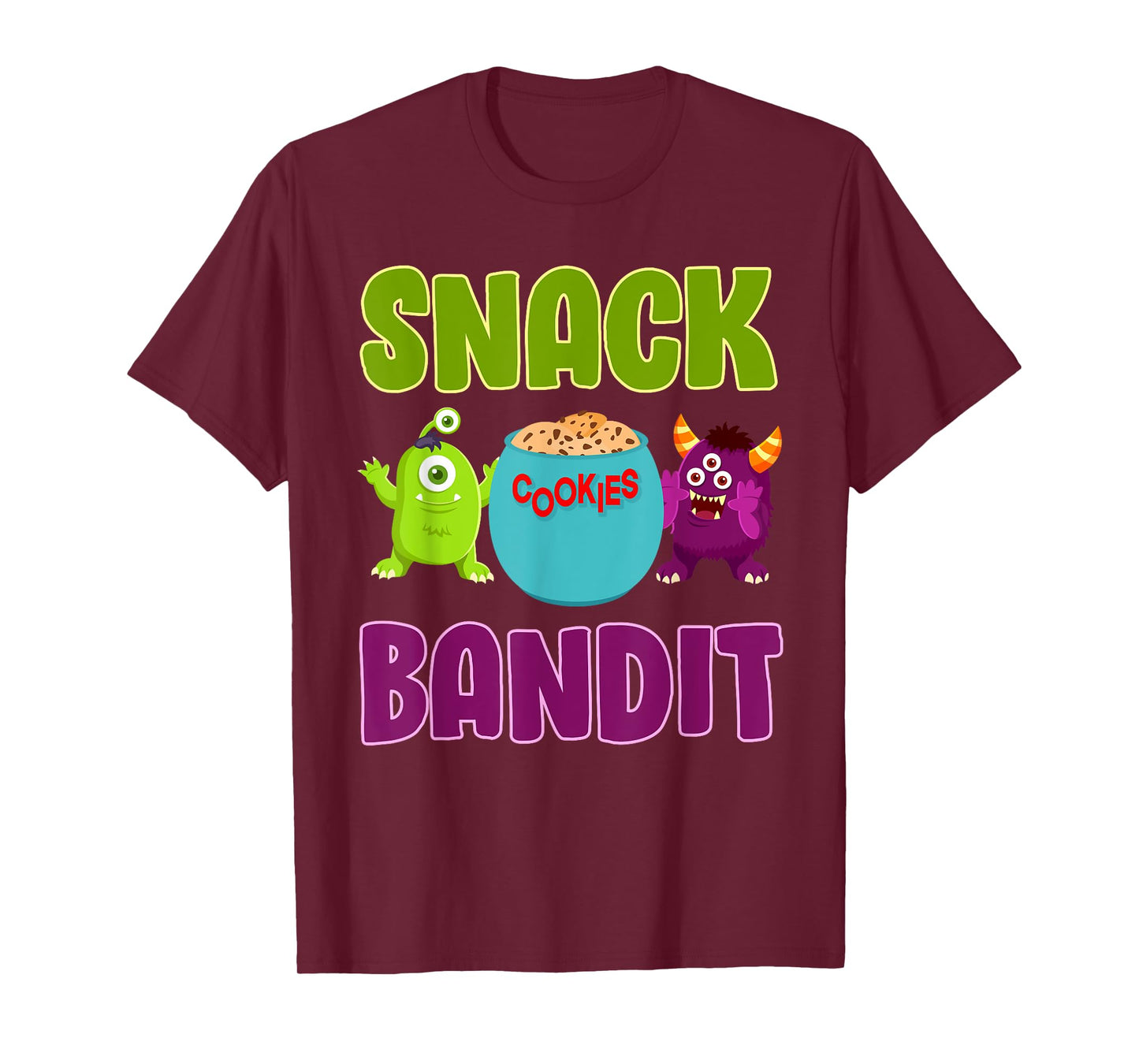 Halloween Costume SNACK BANDIT Funny Kids Halloween T-Shirt