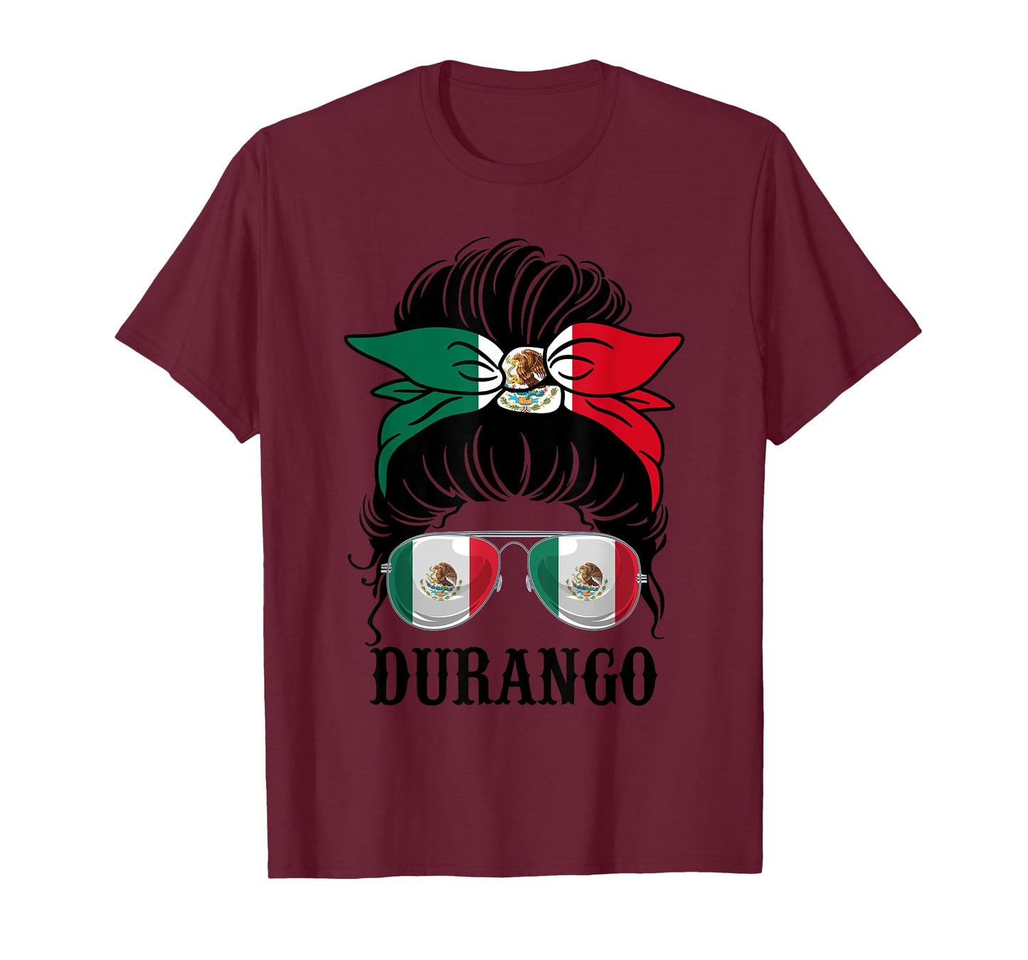 Durango Mexico Pride Mexican Flag State T-Shirt