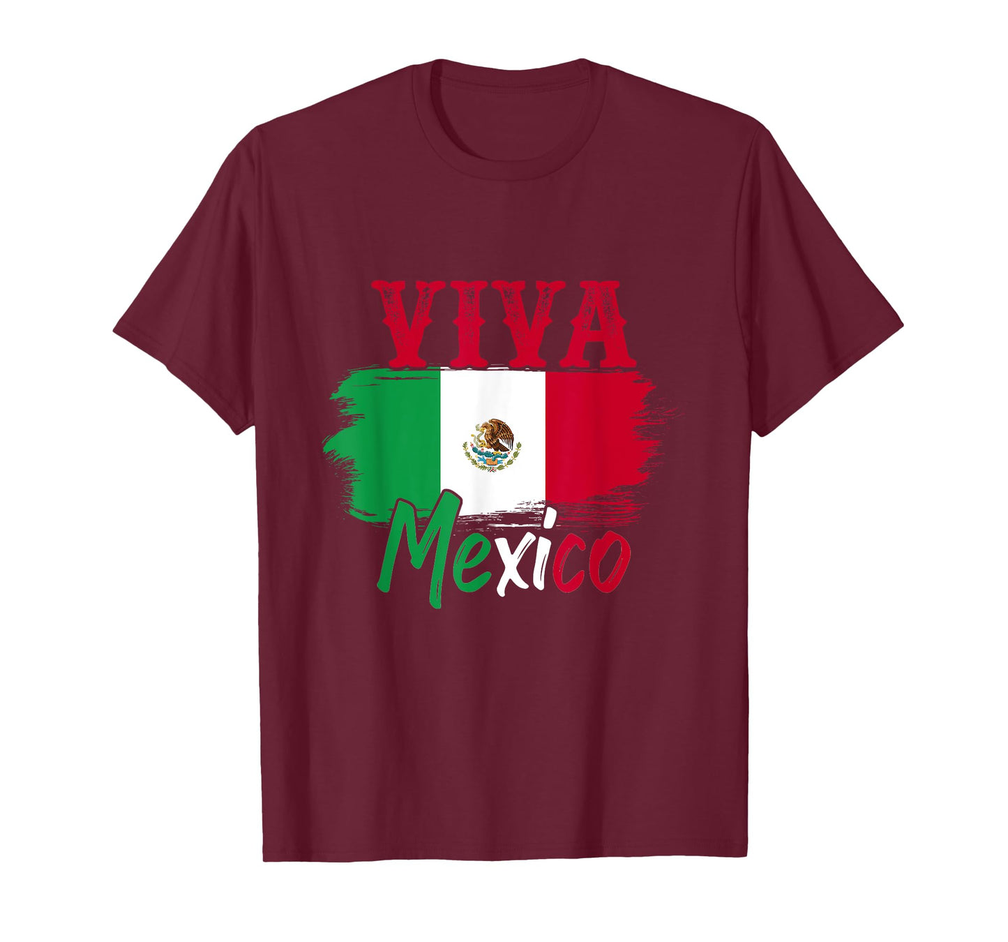 Mexican Flag Viva Mexico T-Shirt