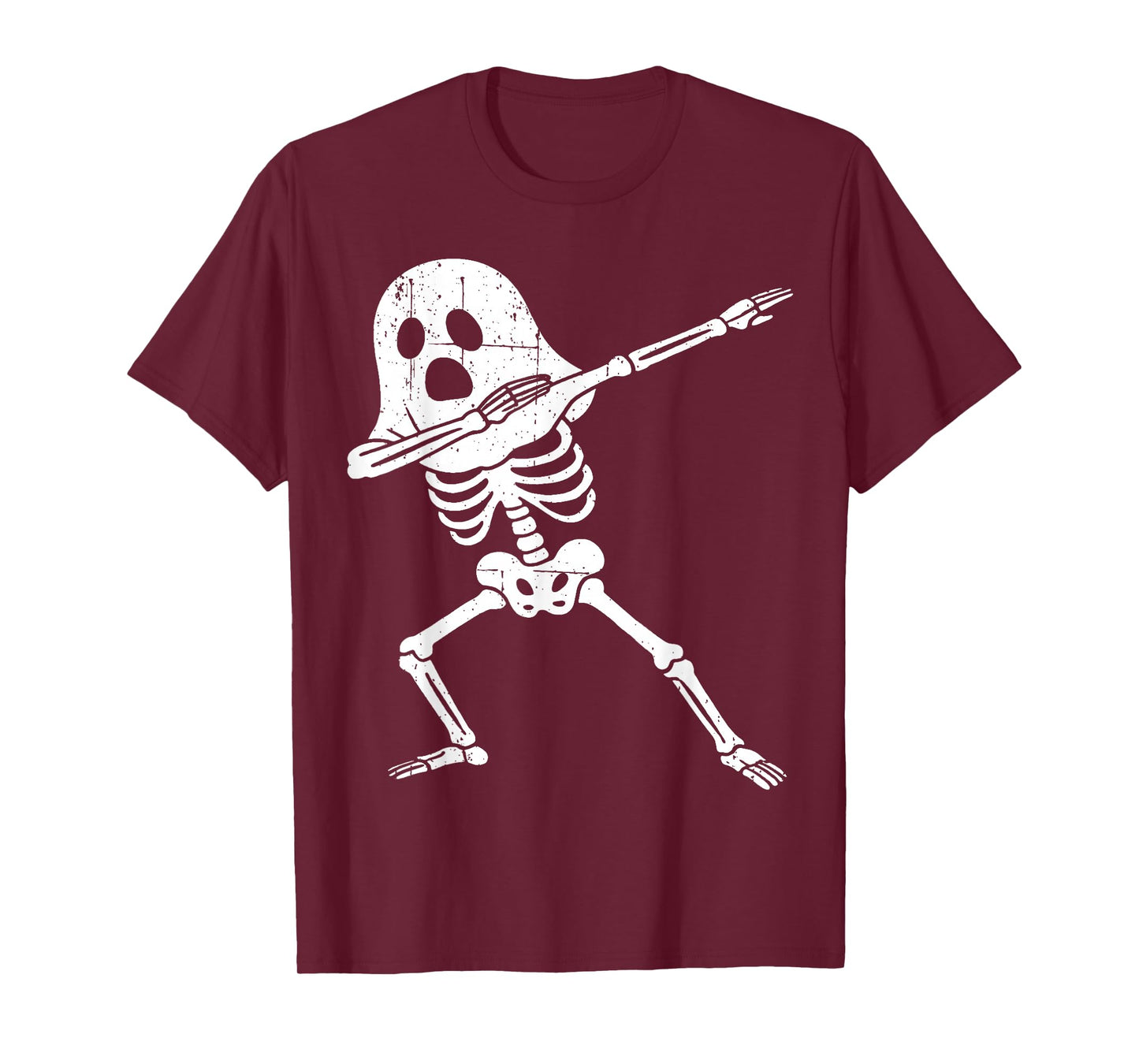 Spooky Scary Skeleton Dabbing Halloween for Men Women Kids T-Shirt