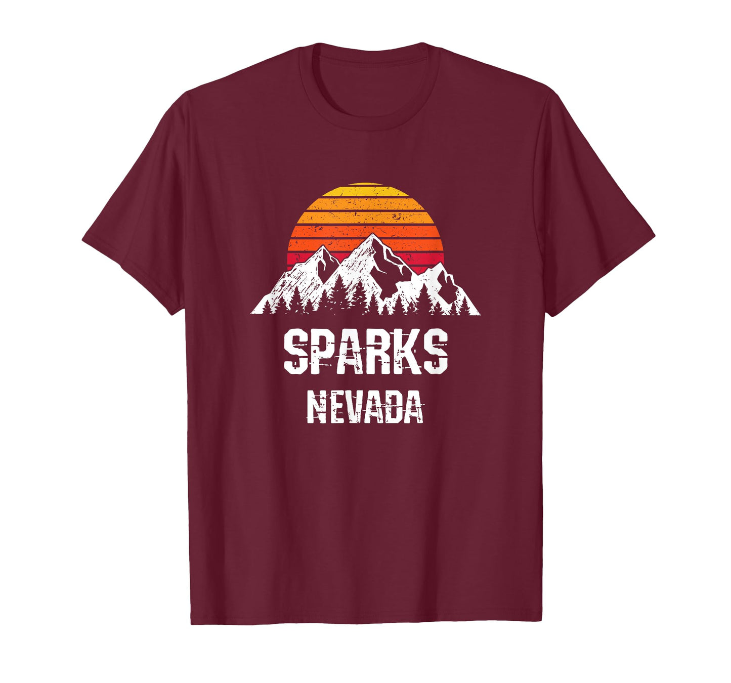 Sparks Nevada T-Shirt Distressed Retro Gift T-Shirt