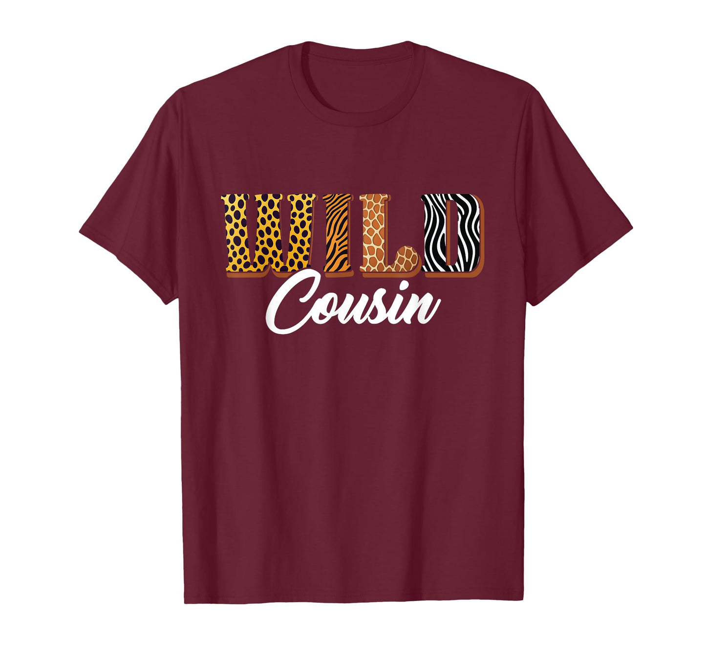 Wild Cousin Zoo Safari Jungle Animal Bday Matching Family T-Shirt