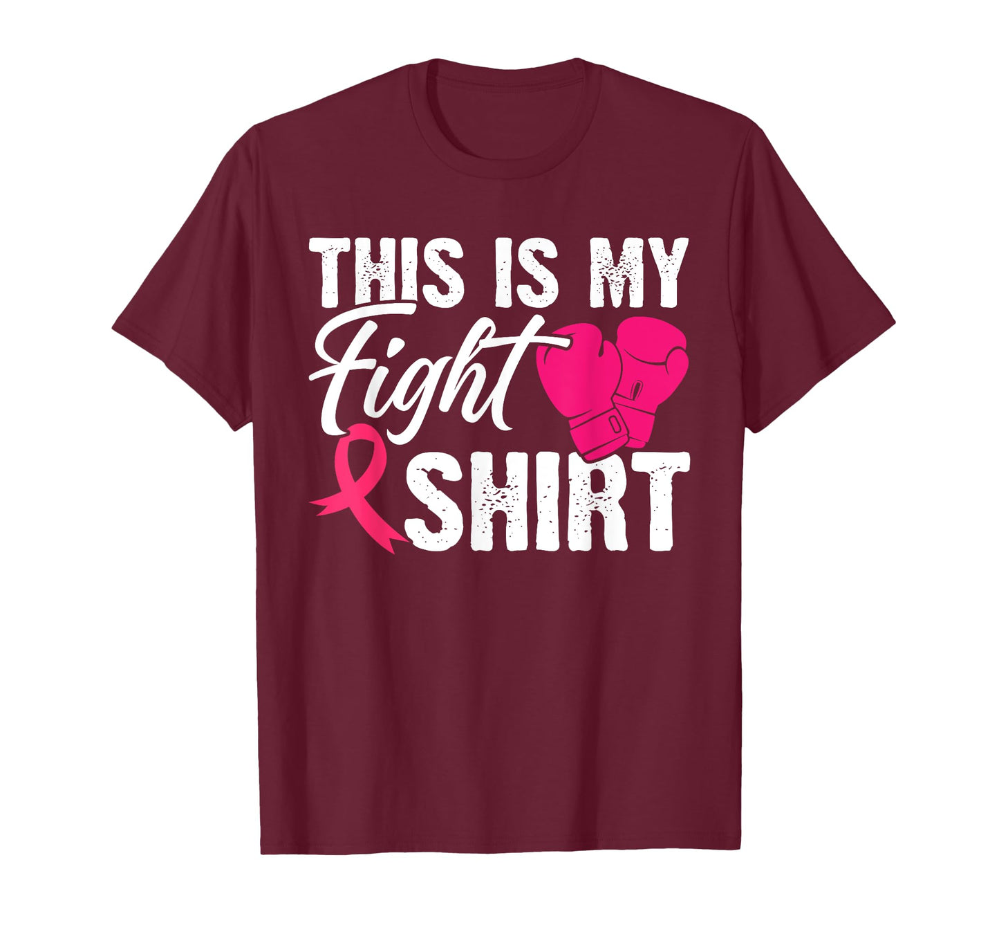 This Is My Fight Shirt Breast Cancer Fighter Believe T-Shirt