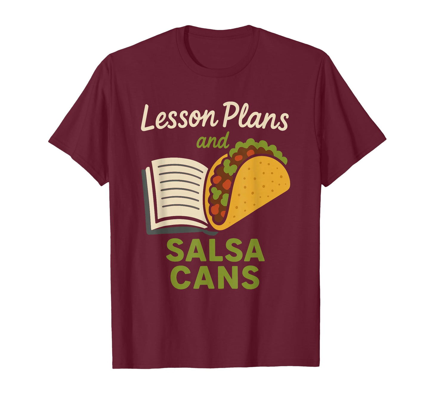 Funny Teacher Taco Tuesday Foodie Classroom Humor T-Shirt