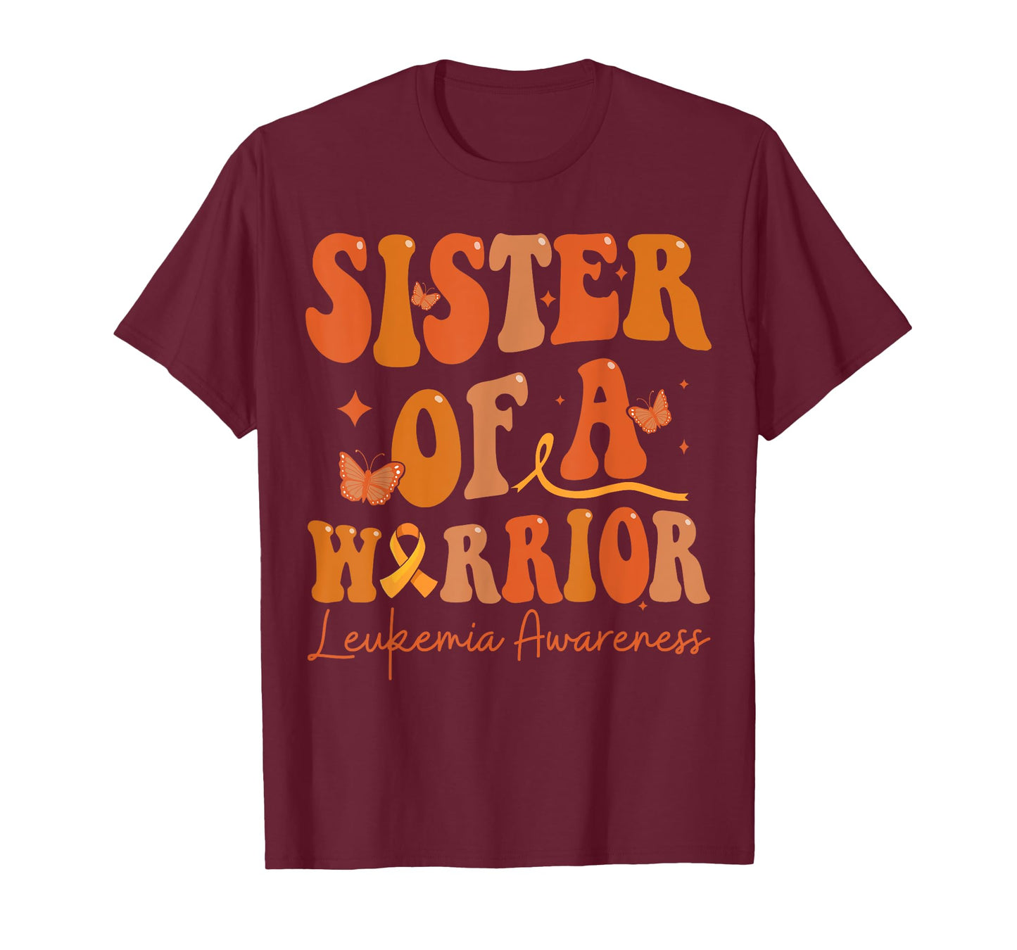 Sister Of A Warrior Leukemia Awareness Family Matching T-Shirt