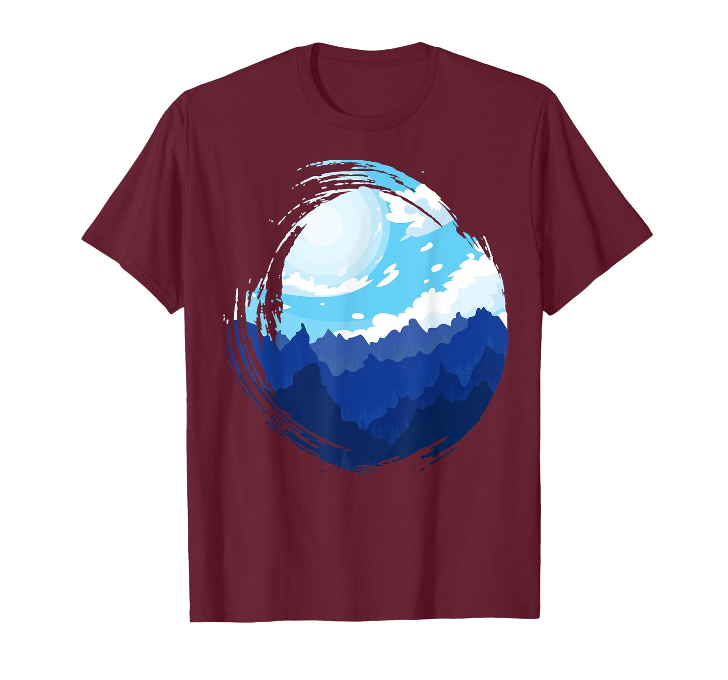 Timeless Mountain, Nature Trees and Forest T-Shirt
