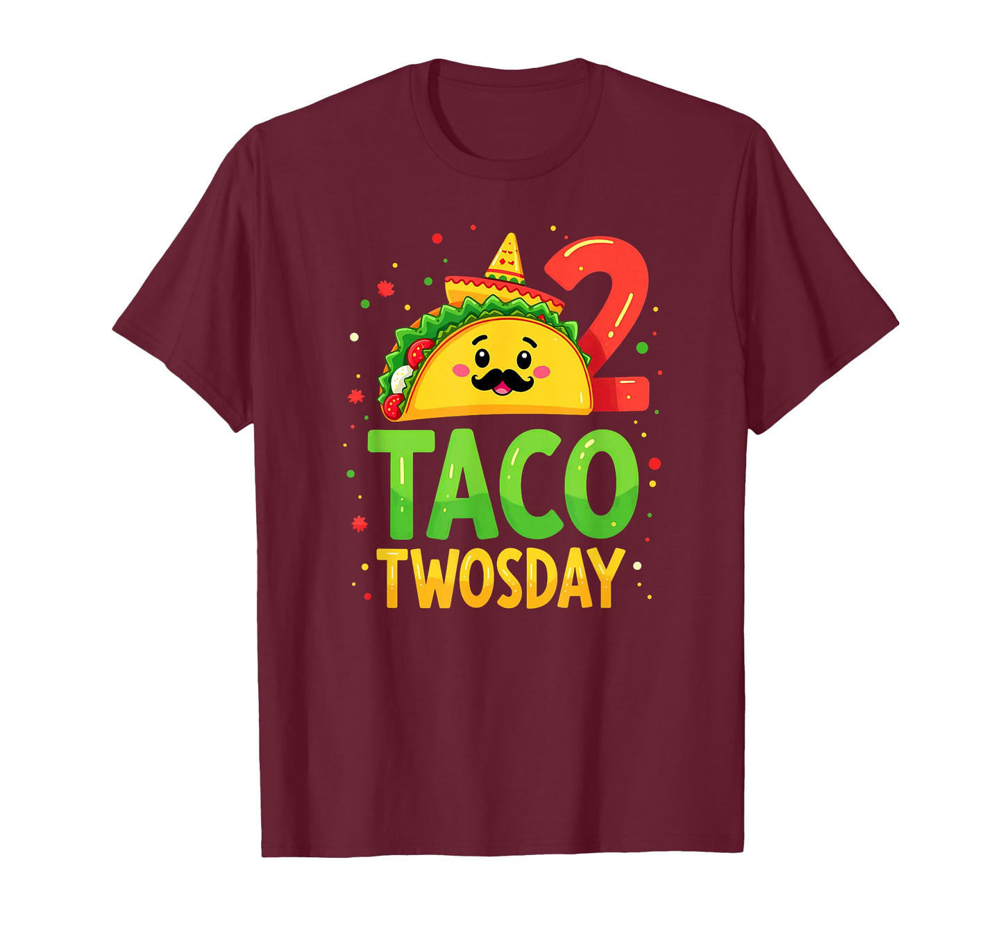 Cinco De Mayo Taco Twosday 2nd Birthday Party T-Shirt