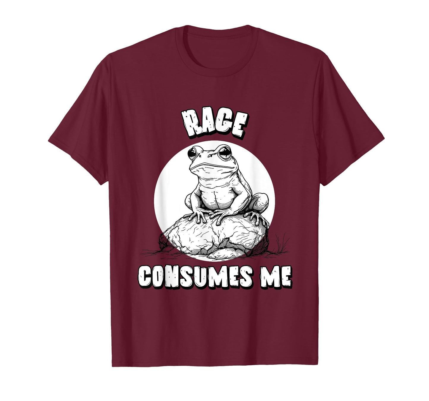 Rage Consumes Me Funny Frog Meme Joke Men Women T-Shirt