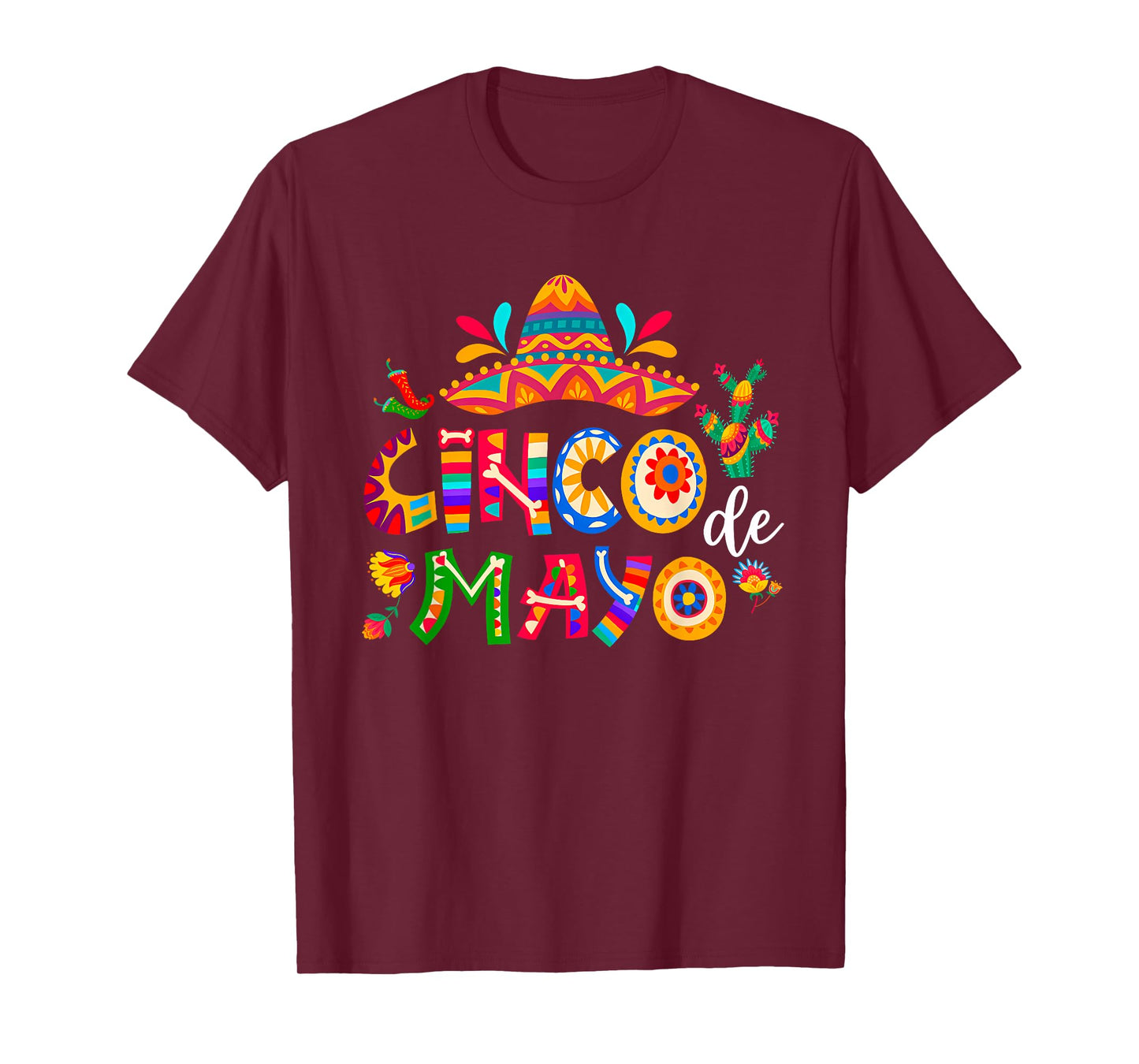 Cinco De Mayo Mexican Fiesta 5 De Mayo Men Women T-Shirt