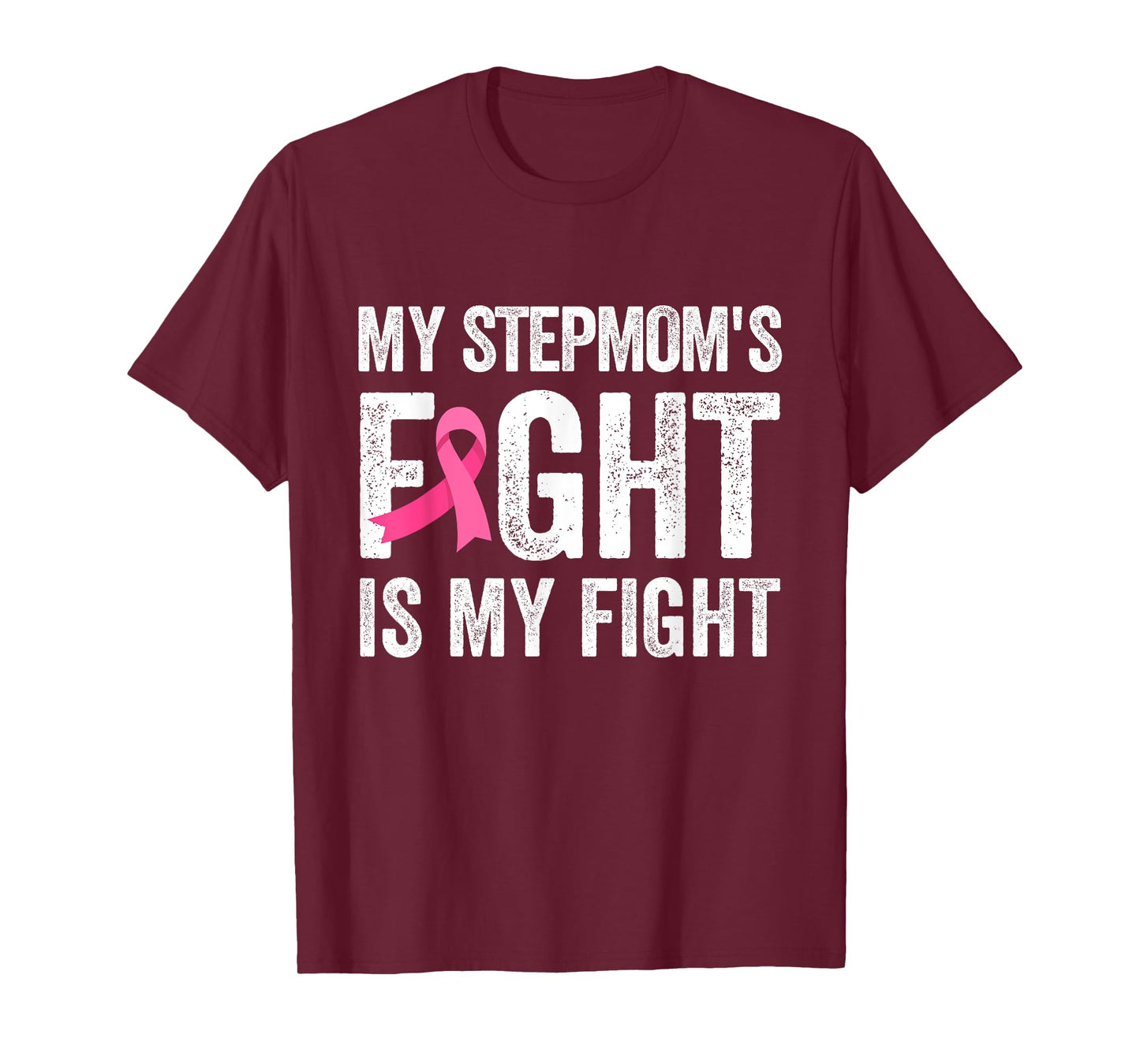 My Stepmom's Fight Is My Fight Breast Cancer Support Kids T-Shirt