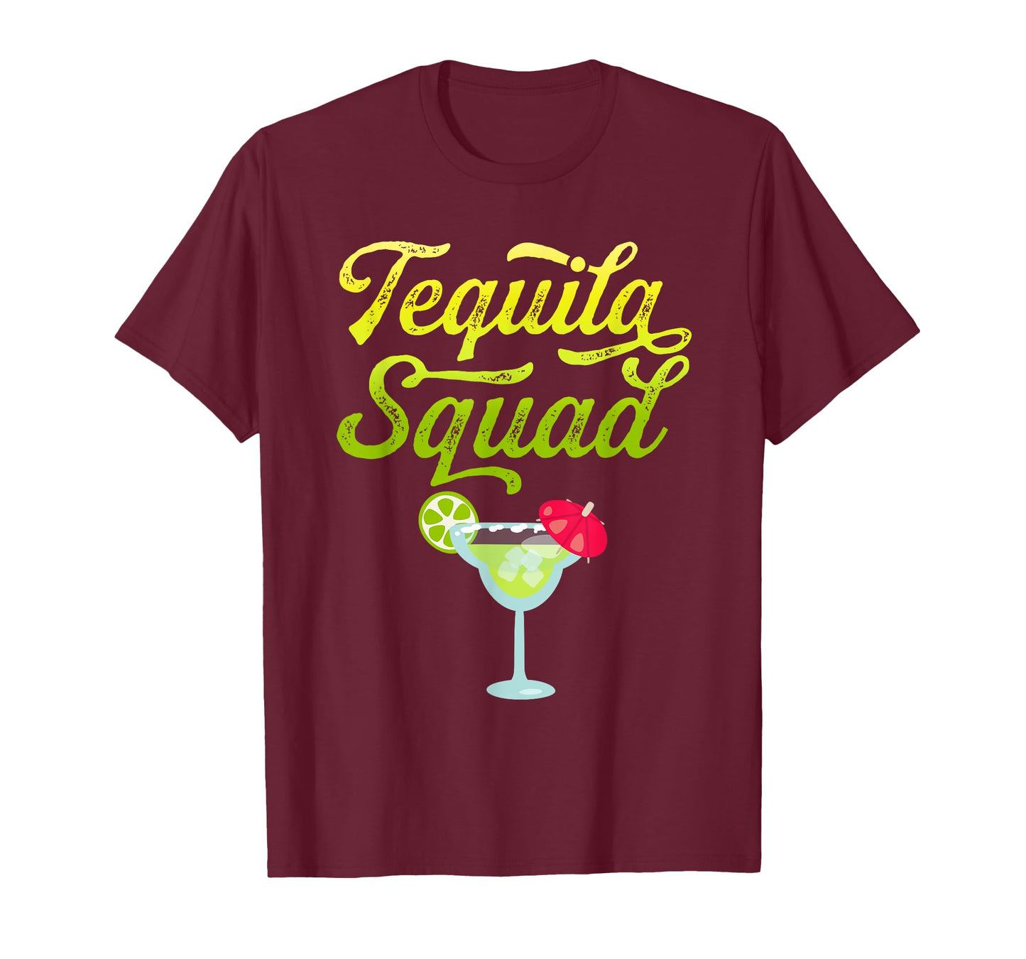 Funny Tequila Squad Novelty T-Shirt