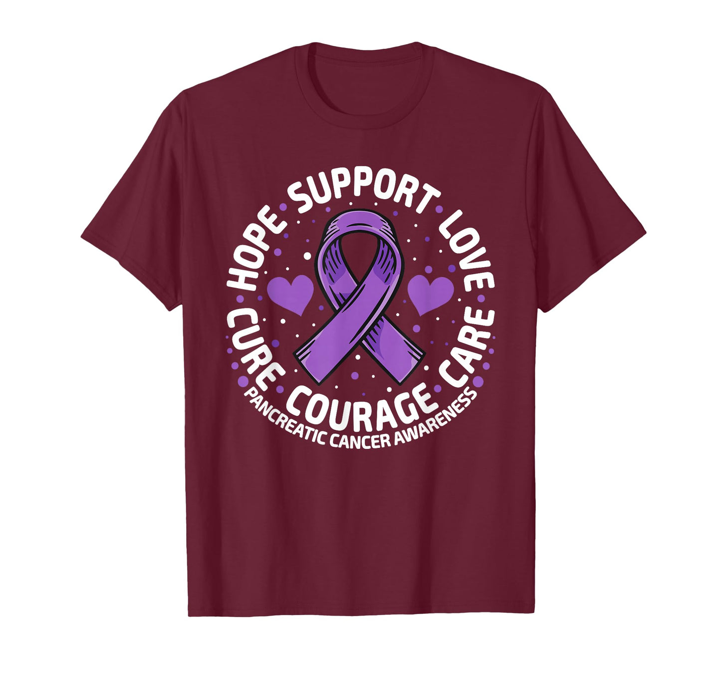 Pancreatic Cancer Support Family Pancreatic Cancer Awareness T-Shirt