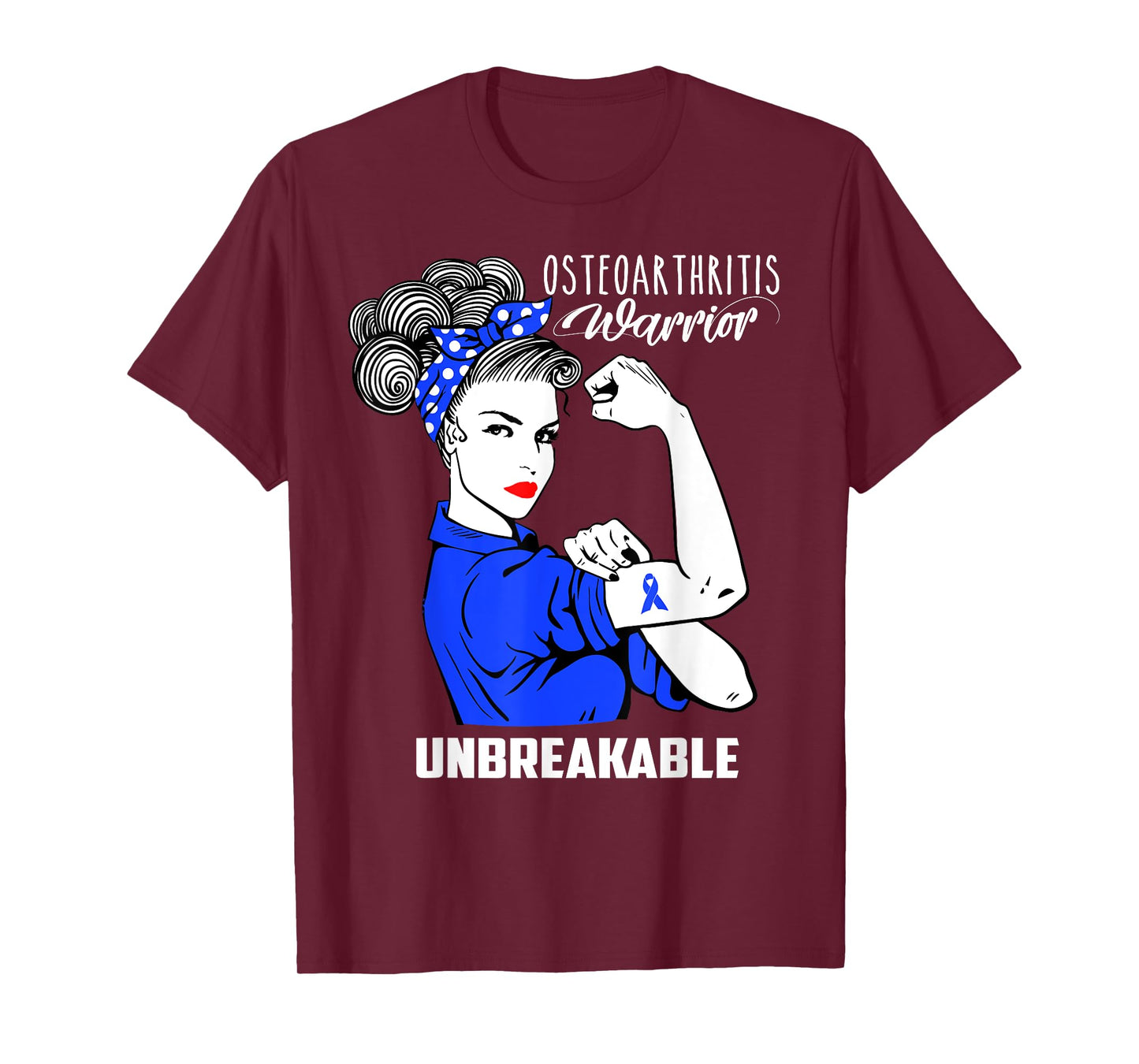 Osteoarthritis Warrior Unbreakable Shirt Awareness Gift