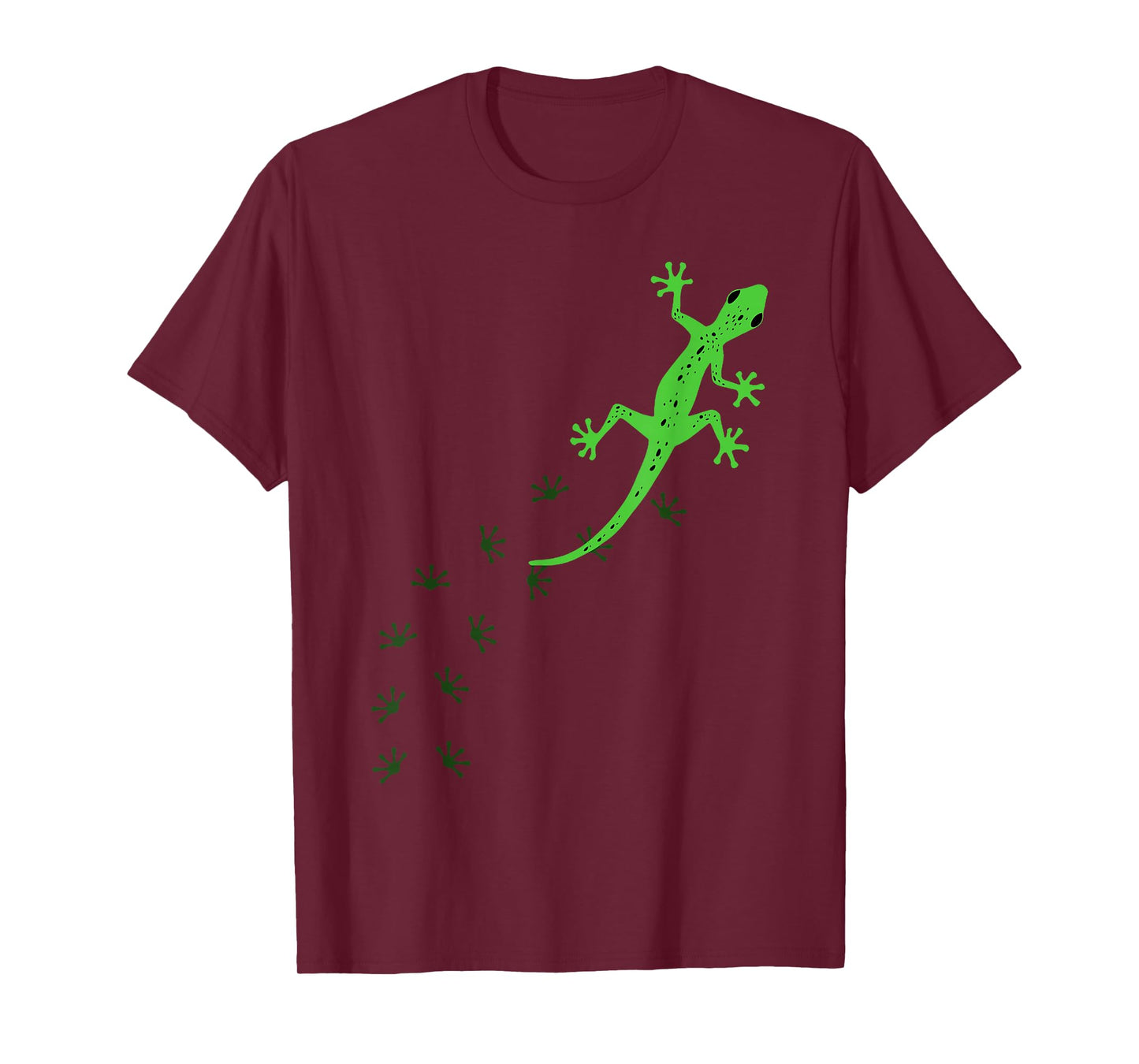 Cool Lizard Design For Men Women Gecko Pet Animal Creature T-Shirt, Black