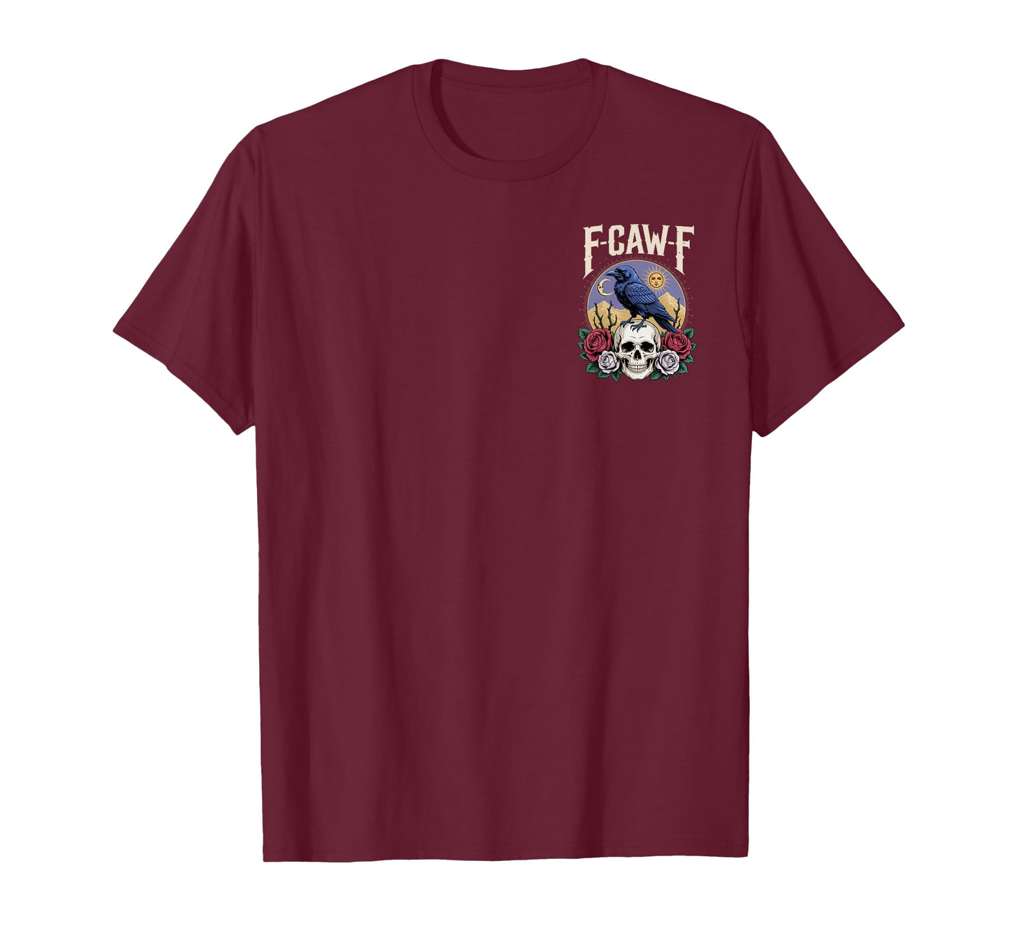 F-CAW-F Mysterious Vibe Lovers Halloween T-Shirt