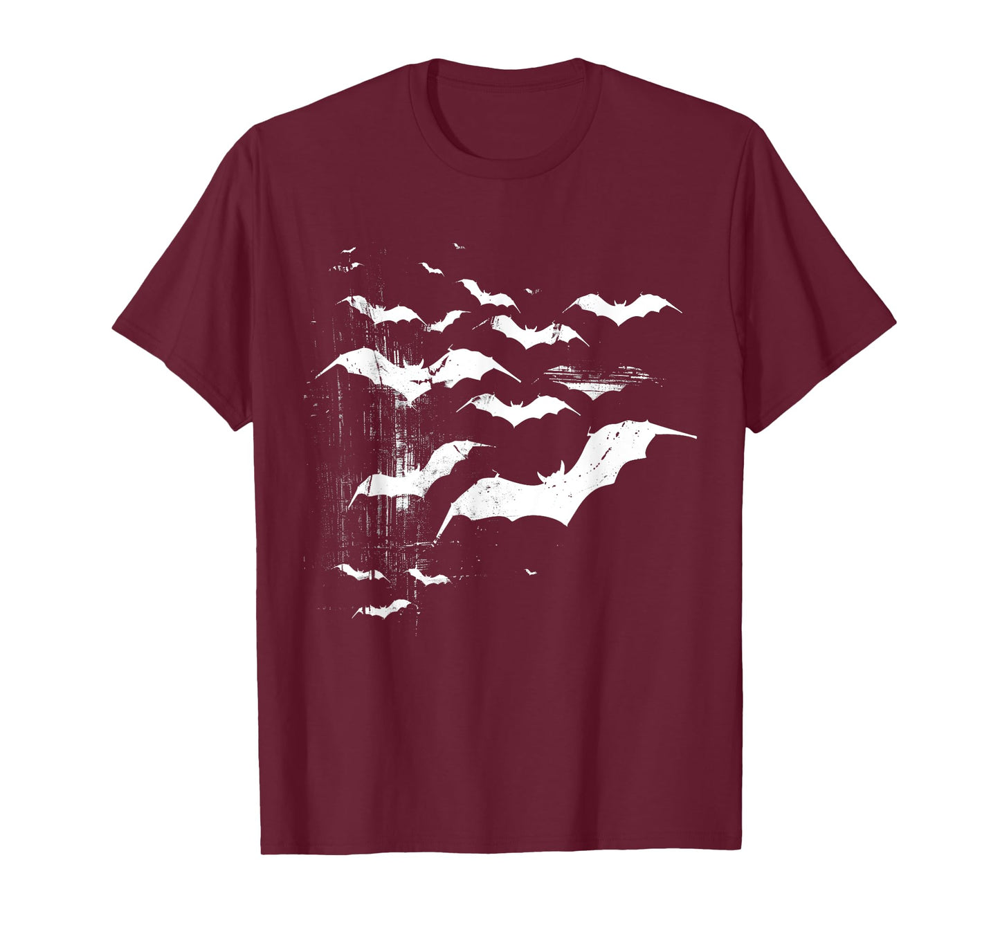 Vampire Bats Horror Spooky Scary Halloween Goth Aesthetic T-Shirt