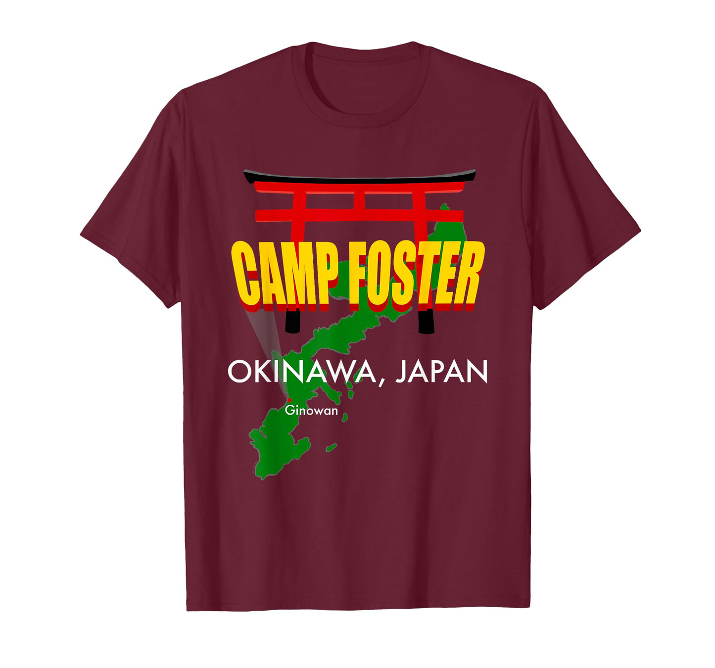 Camp Foster, Ginowan, Okinawa, Japan T-Shirt