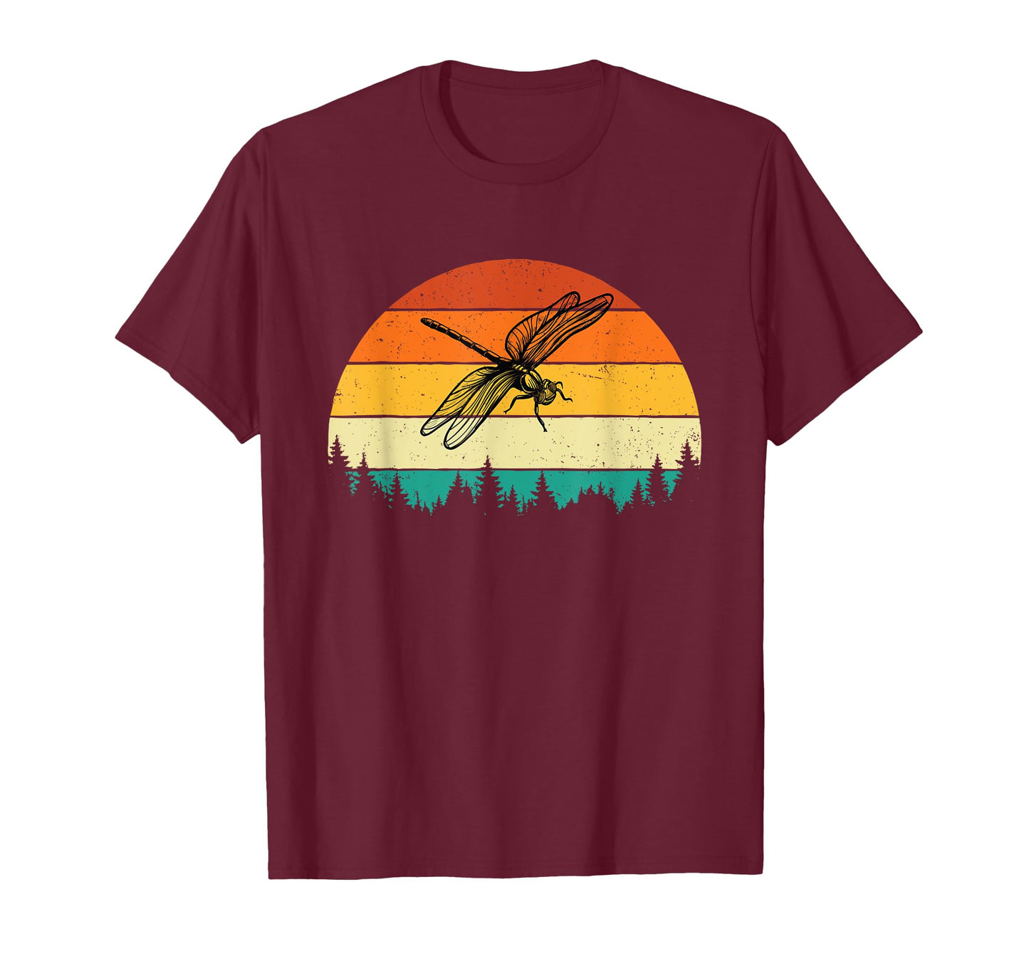 Retro Vintage Dragonfly - Entomology Insect Nature Lover T-Shirt