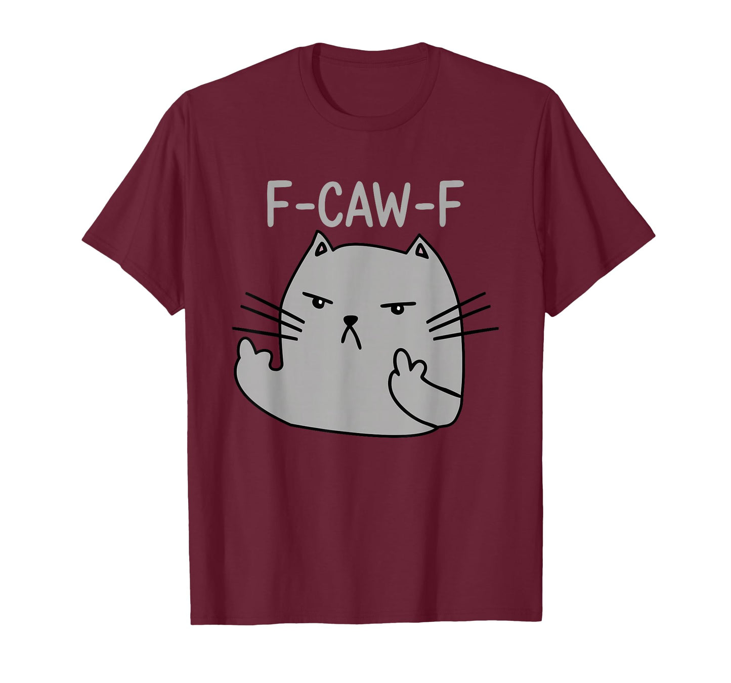 Funny Angry Cat Humor Feline Lover Sarcastic Attitude T-Shirt
