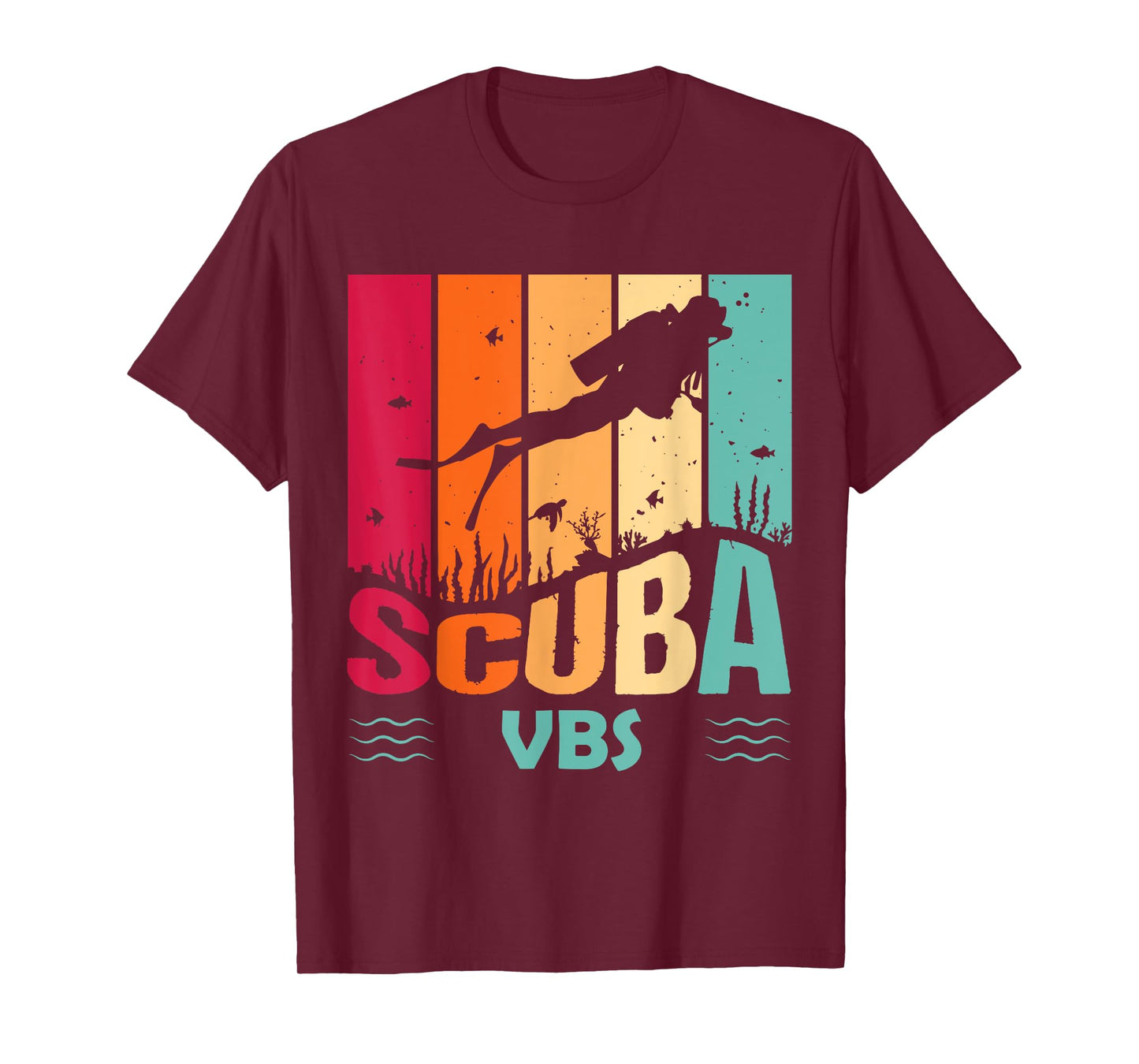 Vintage Scuba VBS Vacation Bible School Ocean Sea Christian T-Shirt