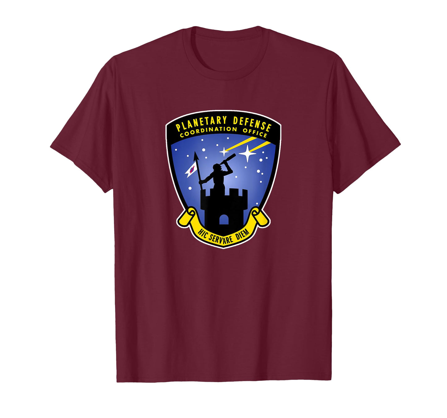 MathWare NASA Planetary Defense Coordination Look Up T-Shirt
