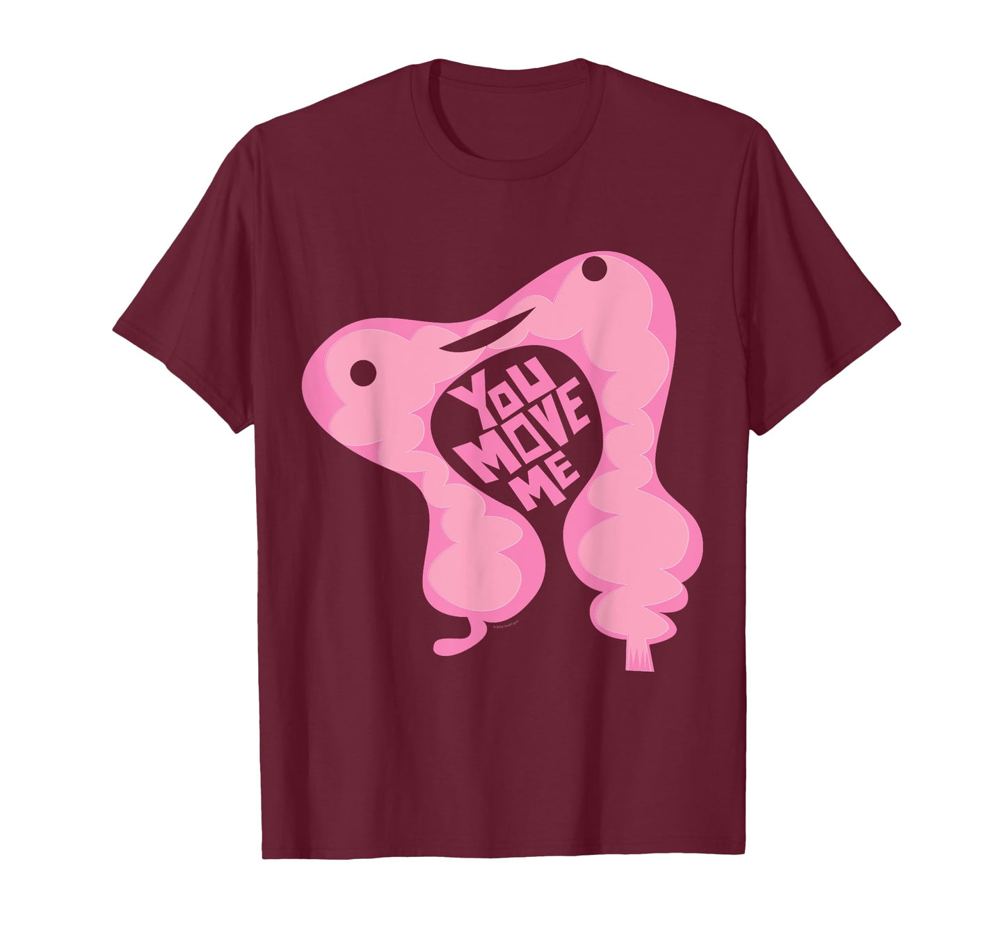 I Heart Guts Cute Colon - Intestine Cartoon Cancer Surgery IBD IBS Humor T-Shirt