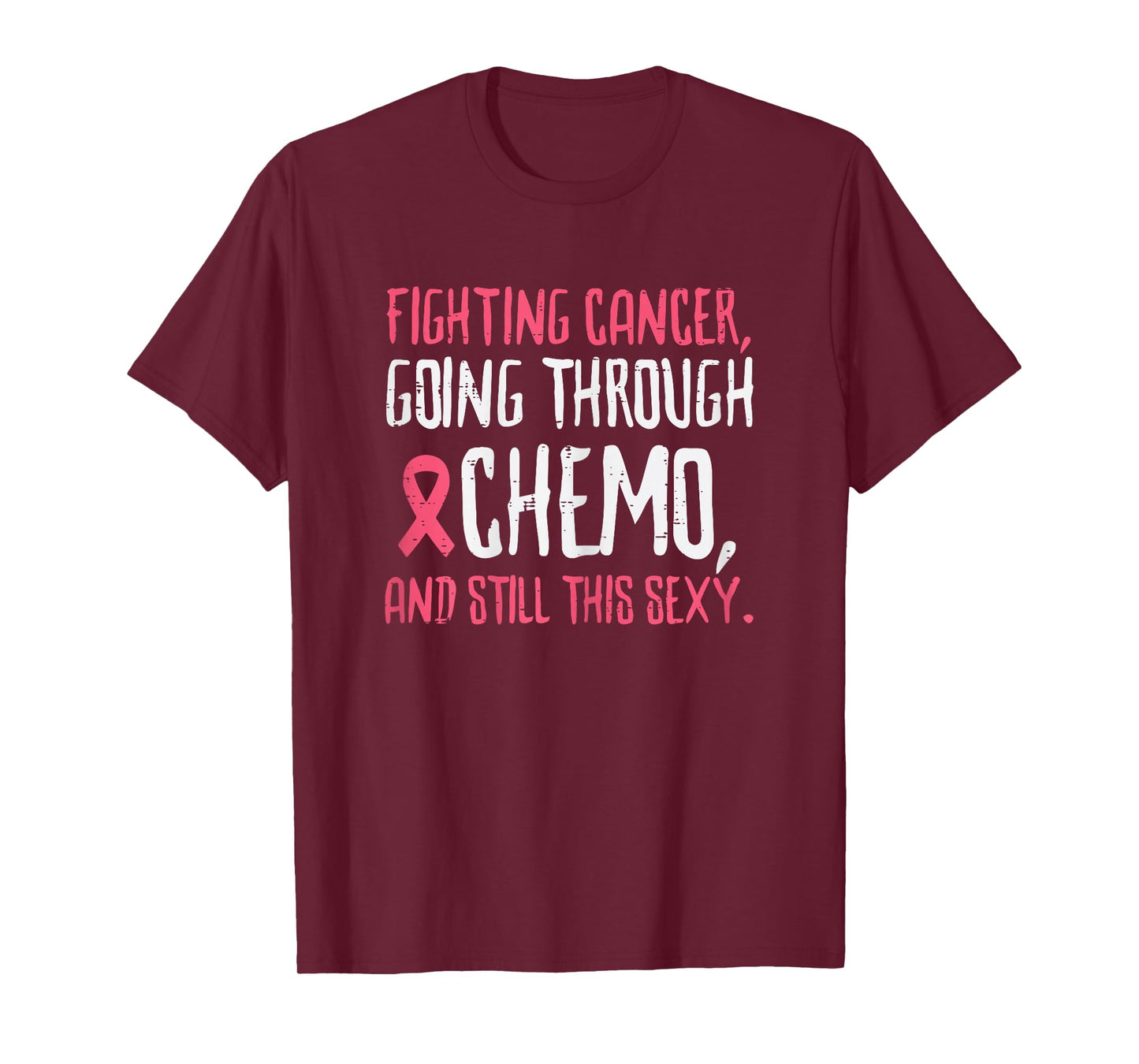 Fighting Breast Cancer Chemo Funny Warrior Awareness Women T-Shirt