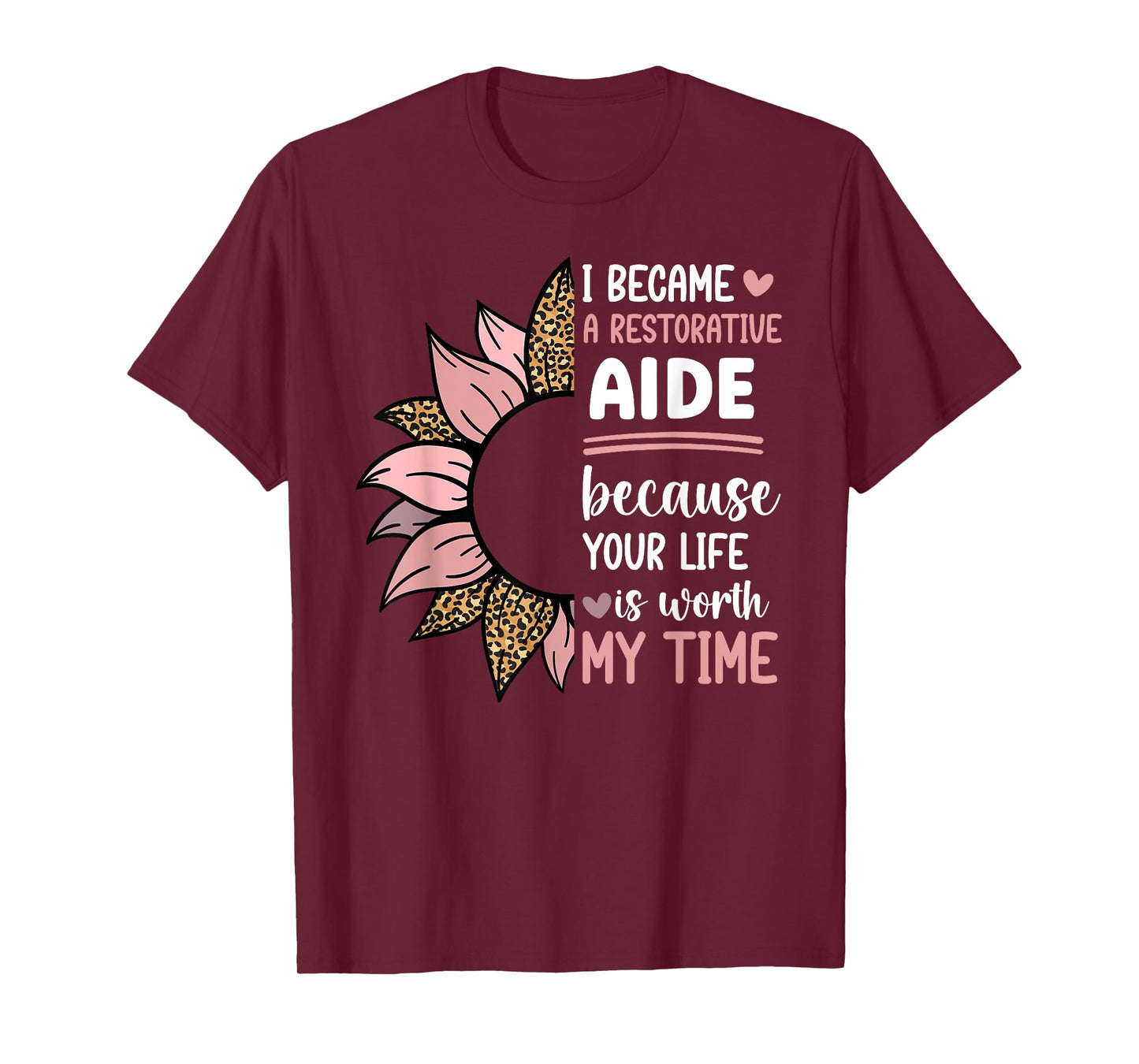 I Became A Restorative Aide Proud Restorative Aides T-Shirt