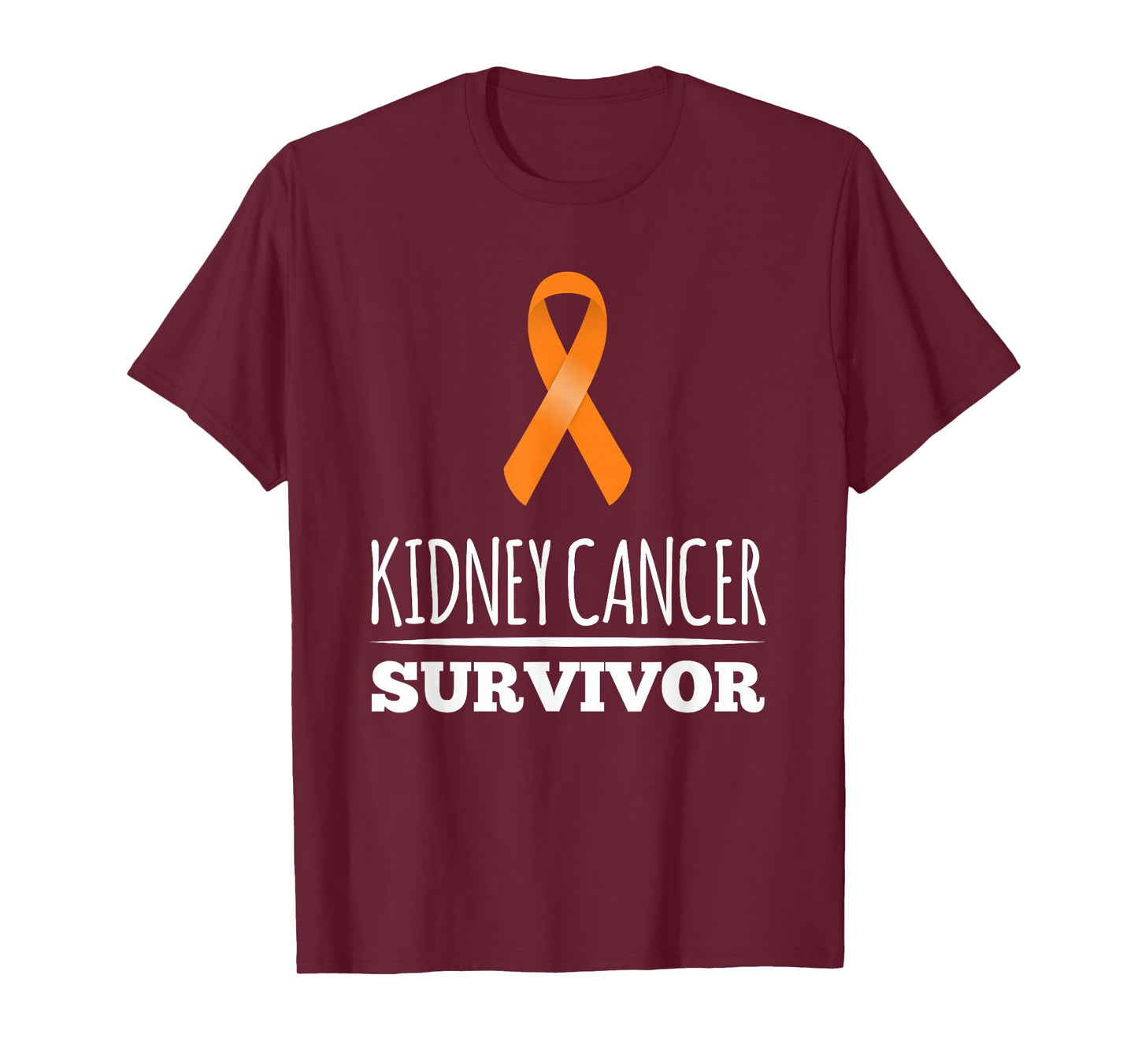 Kidney Cancer Survivor With Ribbon T-Shirt
