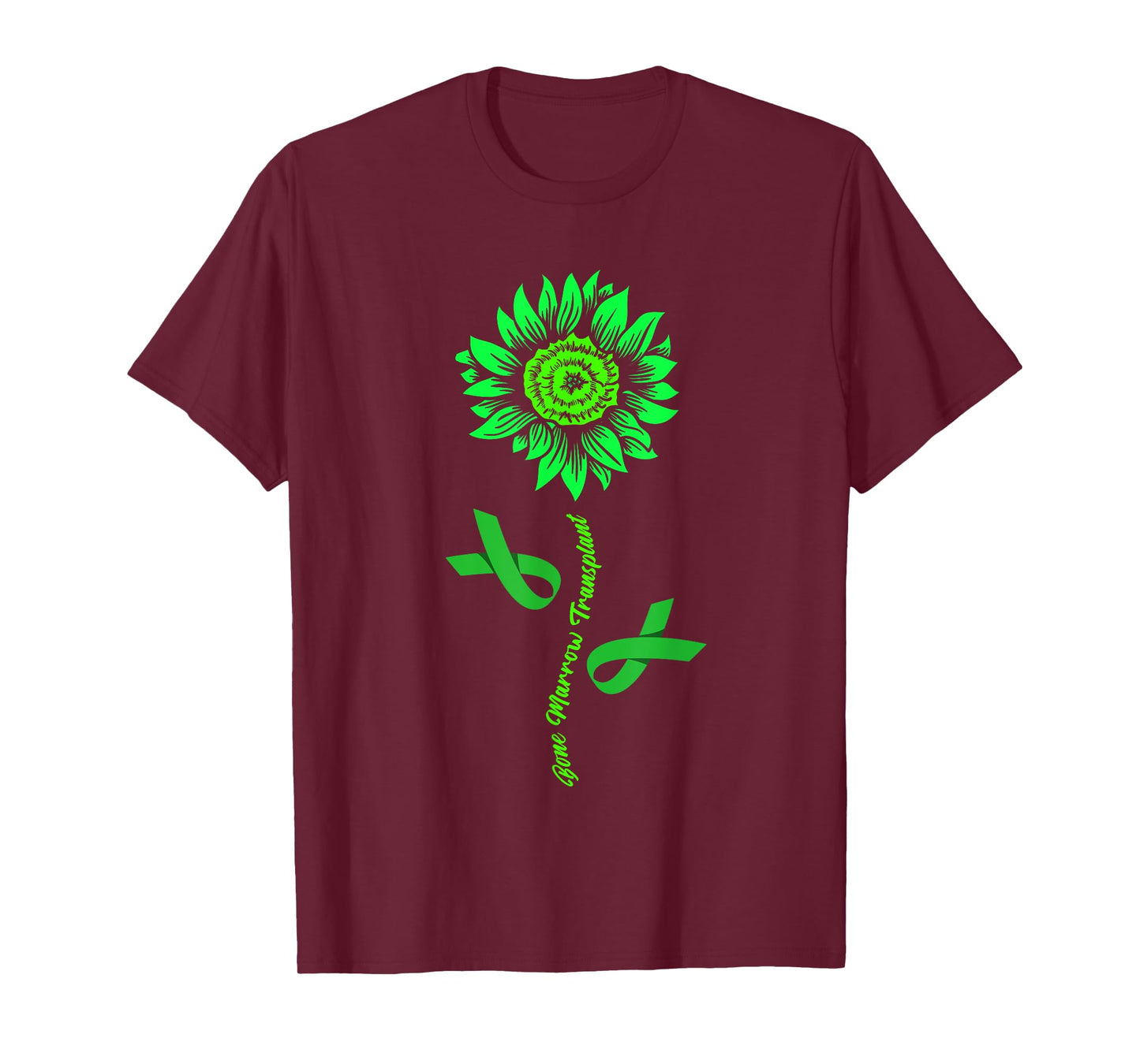 Bone Marrow Transplant Family Survivor Pretty T-Shirt