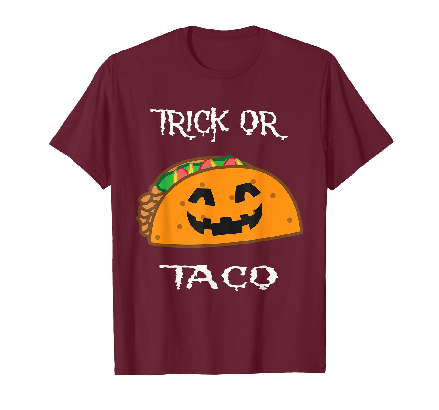 Trick or Taco, Funny Halloween costume T-Shirt