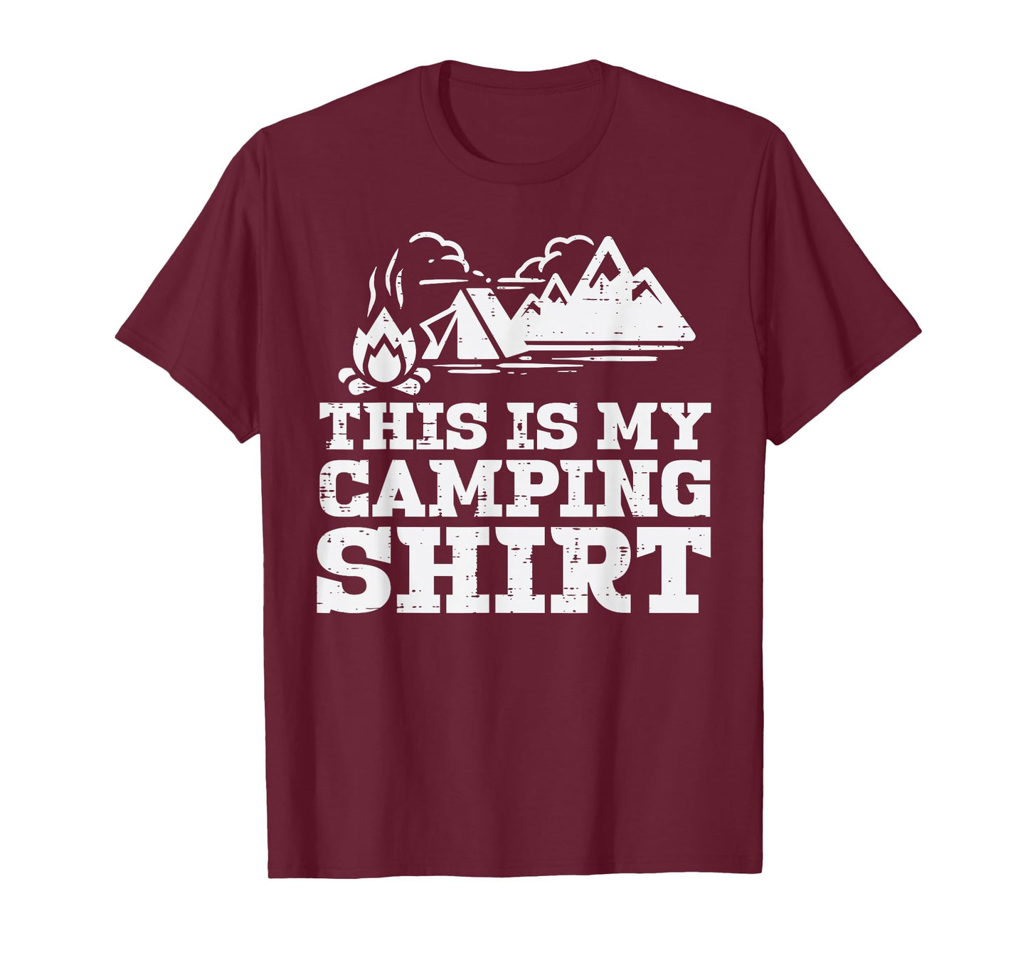 This Is My Camping Shirt Funny Camp Camper Men Women Kids T-Shirt