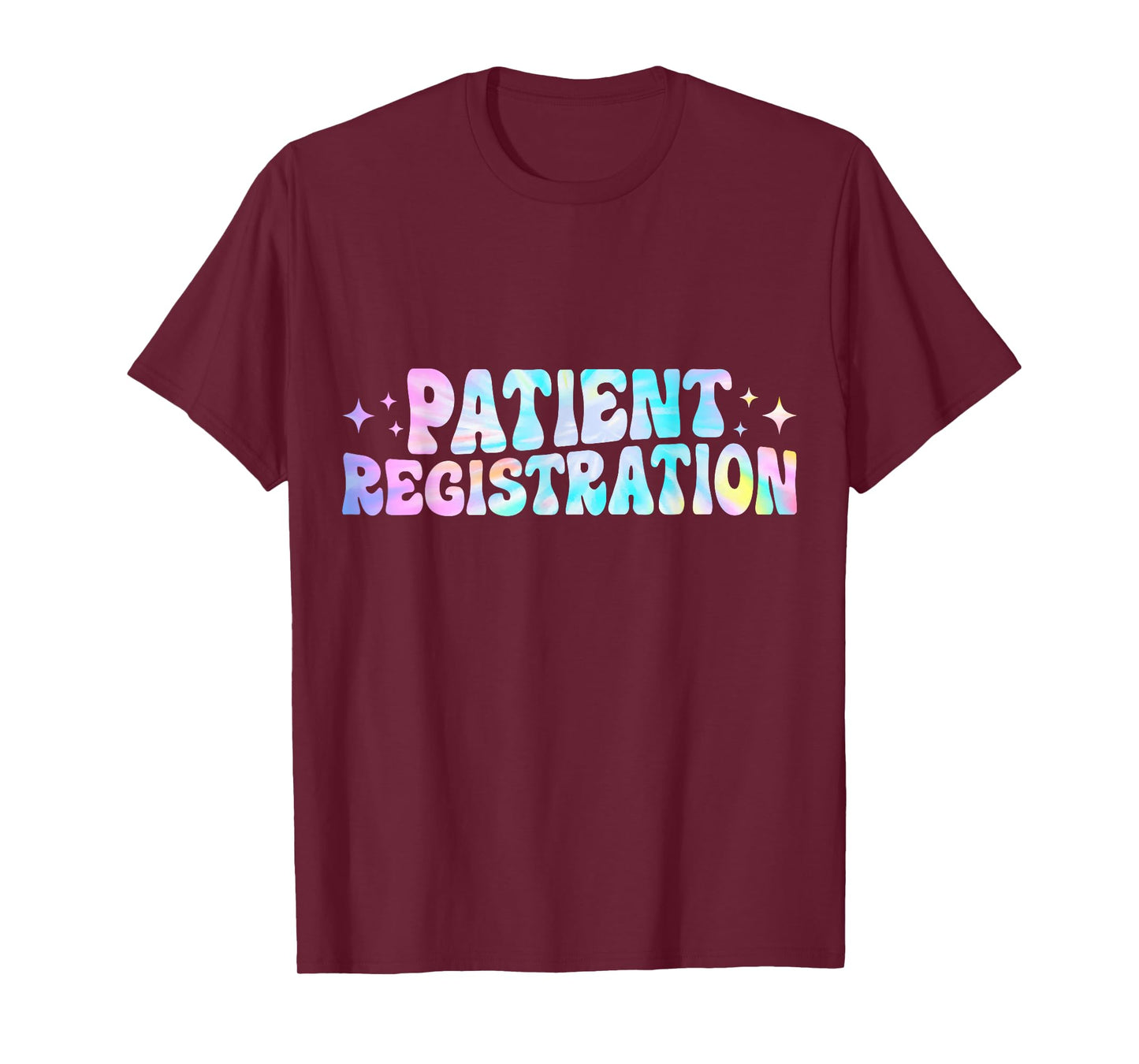 Patient Registration Registrar Emergency Department Tie Dye T-Shirt