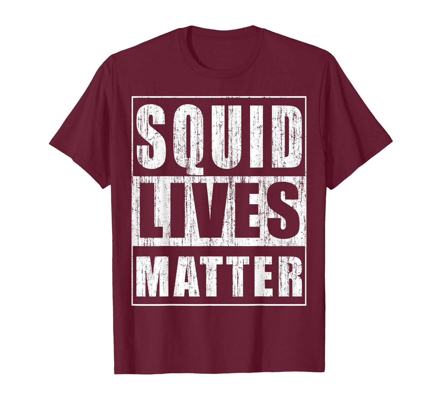 Squid Lives Matter Water Life Protection T-Shirt