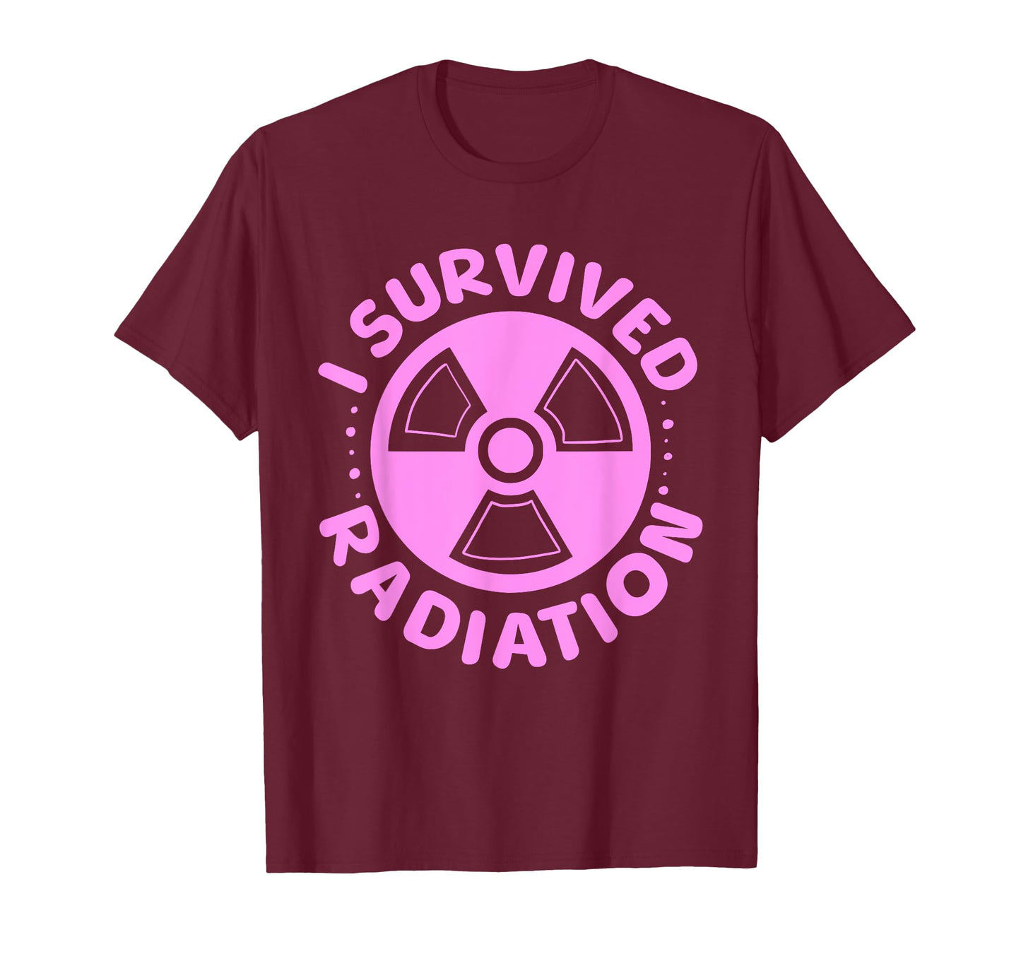 Funny Cancer Awareness For Women Survived Radiation Warrior T-Shirt