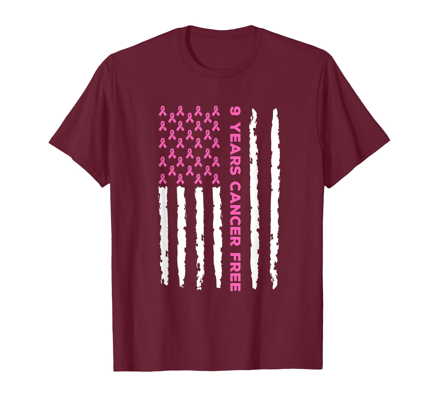 9 Years Breast Cancer Free Survivor T-Shirt
