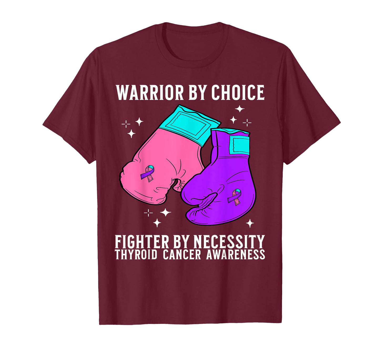 Thyroid Cancer Awareness Fighter Gifts Thyroid Cancer T-Shirt
