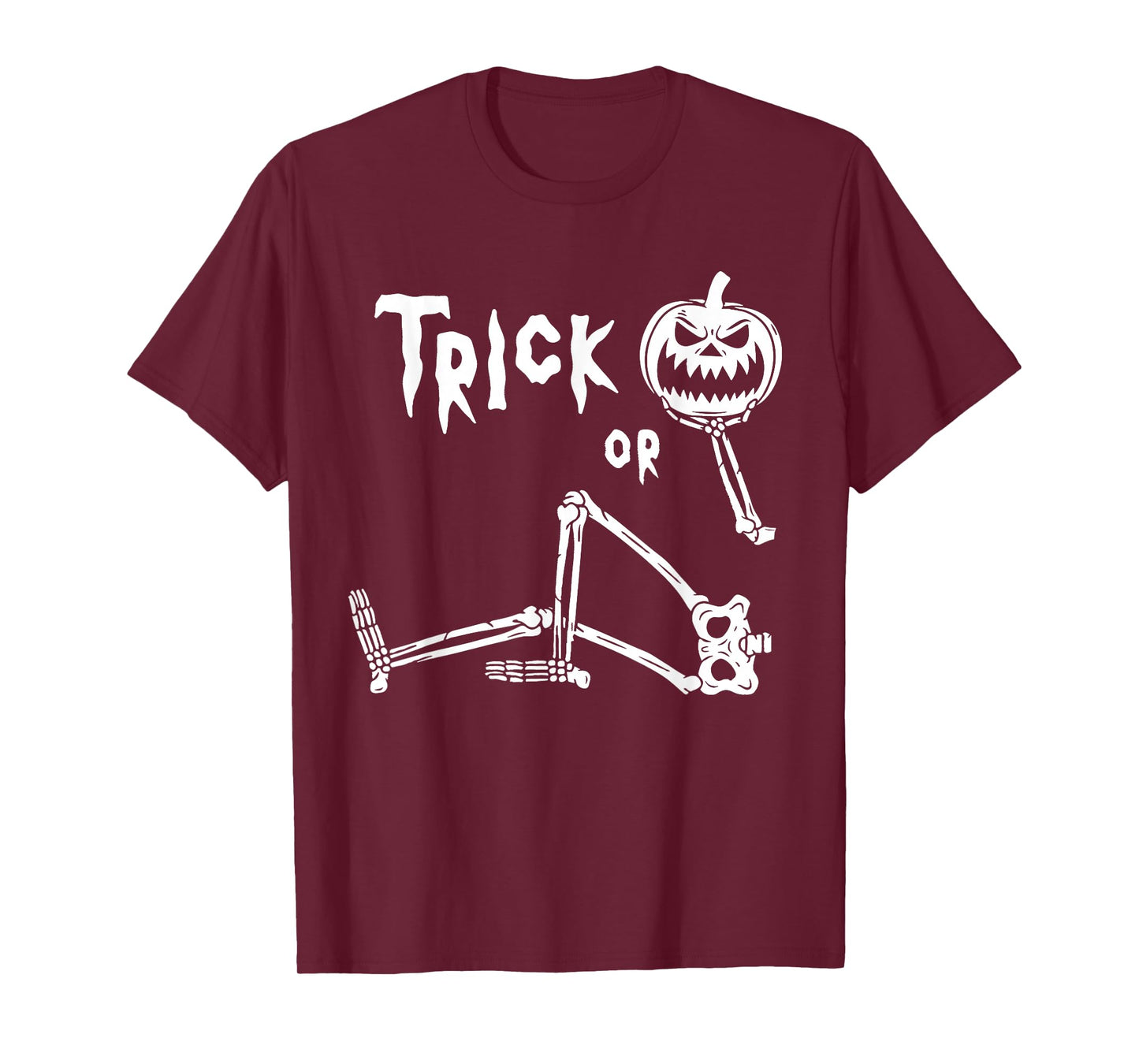She's My Trick and He's My Treat Skeleton Couples Halloween T-Shirt