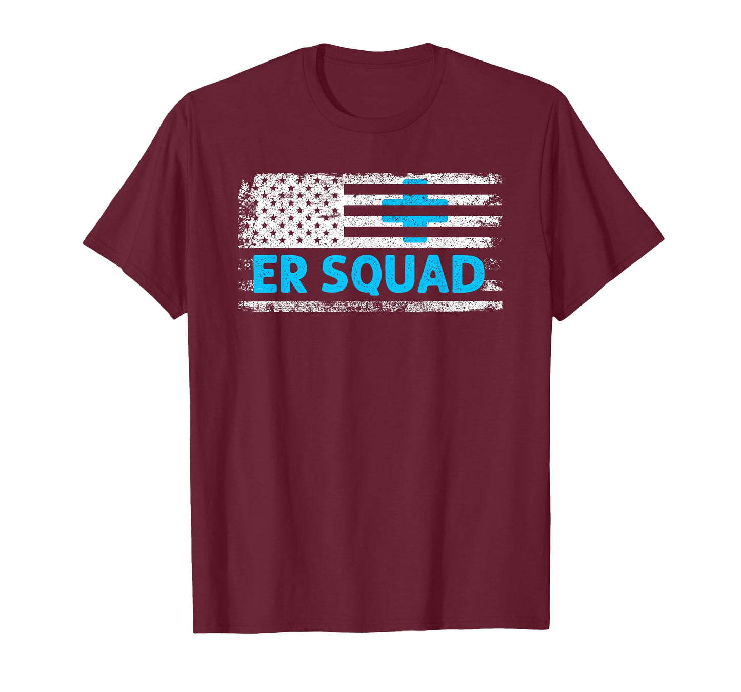 ER Squad Emergency Room Registered Nurse Hospital Doctor USA T-Shirt