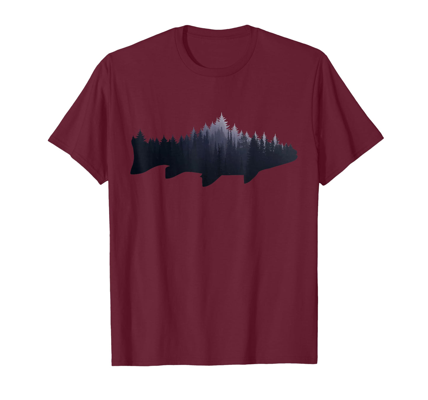 Trout T-Shirt - Fly Fishing Nature Outdoor Fisherman Gift T-Shirt