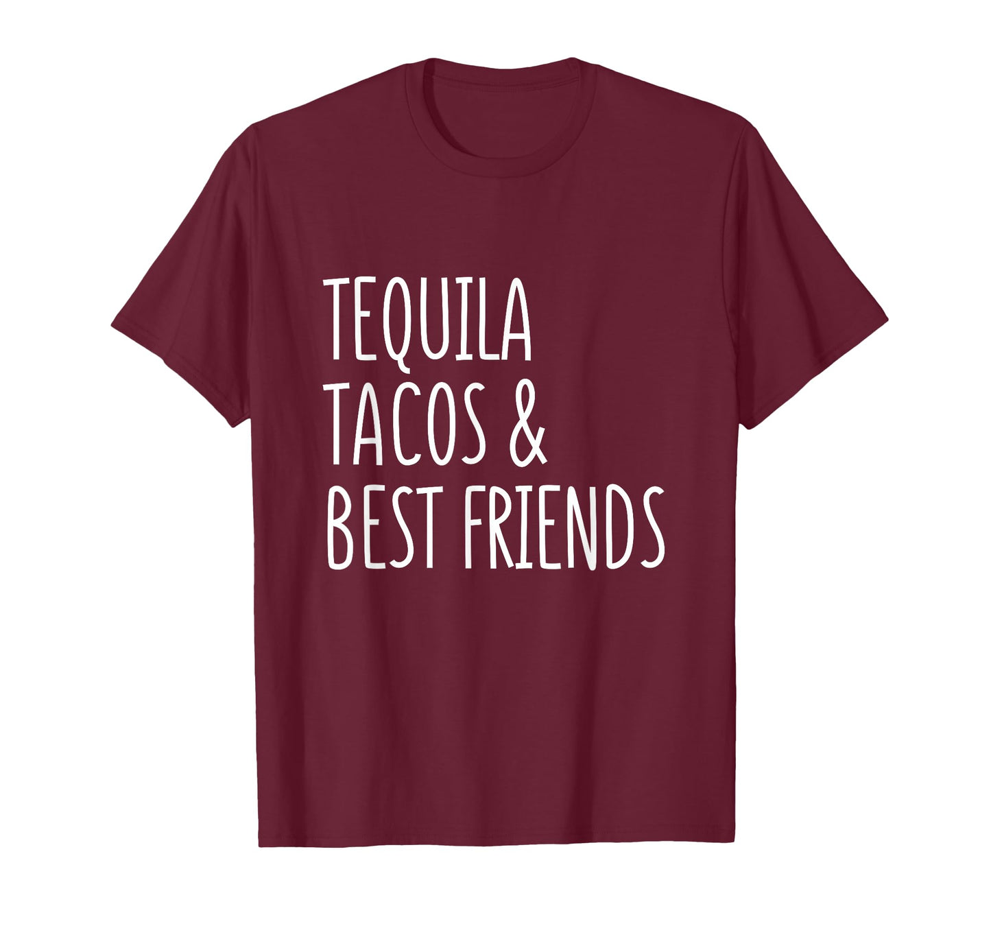 Tequila and Tacos Best Friends Funny Cinco De Mayo T-Shirt