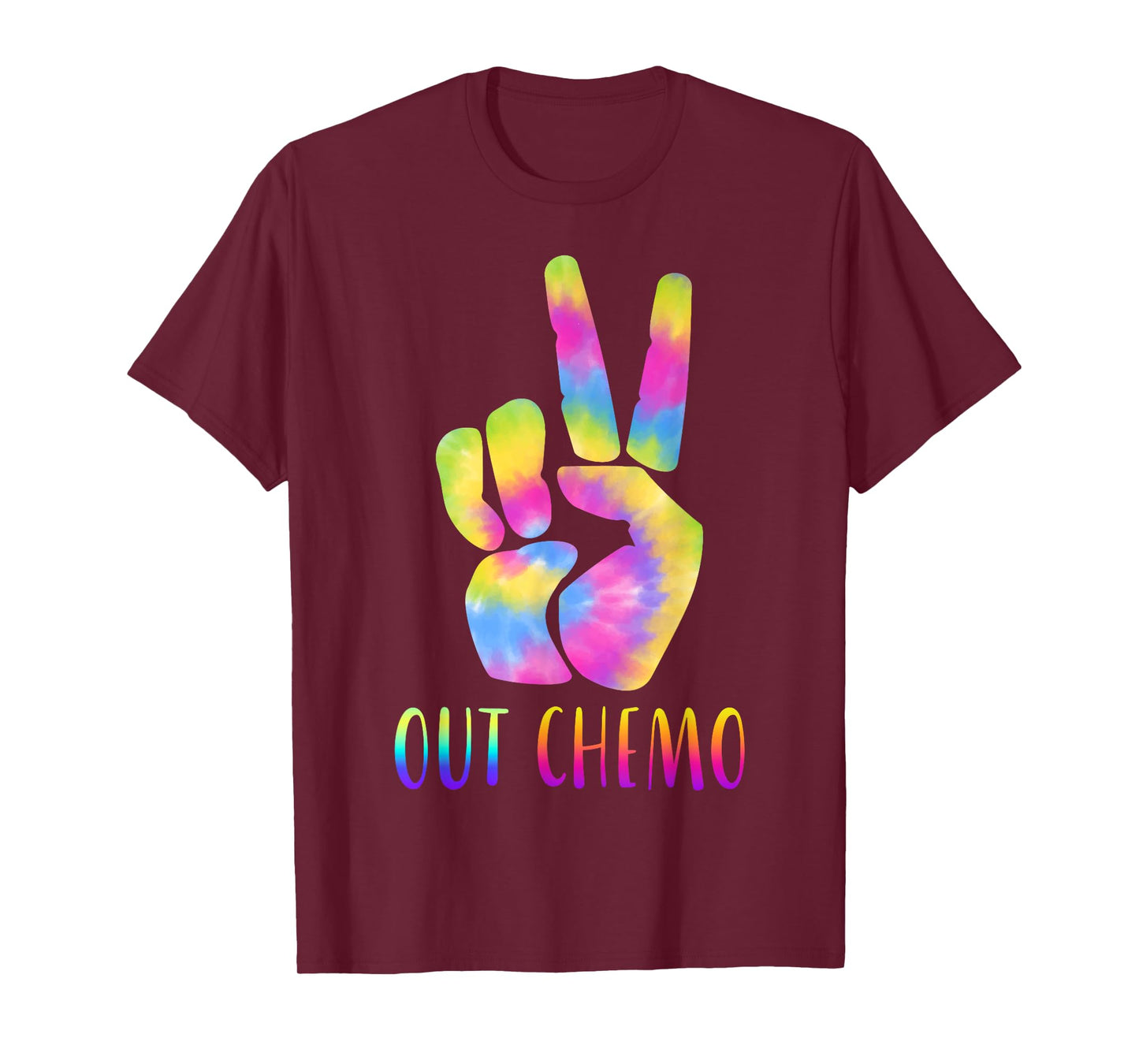 Peace-Out Chemo Last Day Of Chemo End Chemotherapy Cancer T-Shirt
