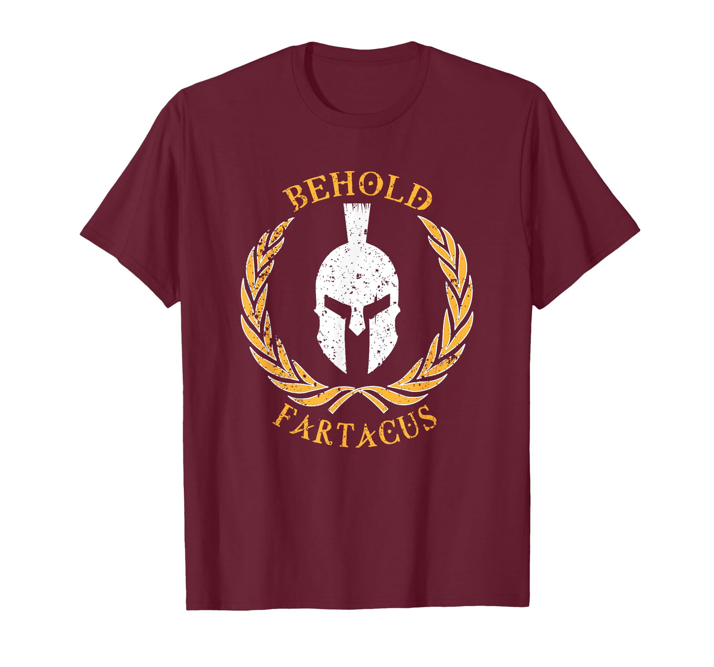 Behold Fartacus T-Shirt, Distressed Fart Greek Gods Gift T-Shirt