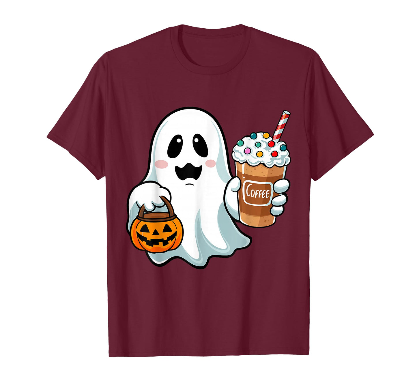 Funny Scary Happy Halloween Costume Men Women Kids Boo 2025 T-Shirt