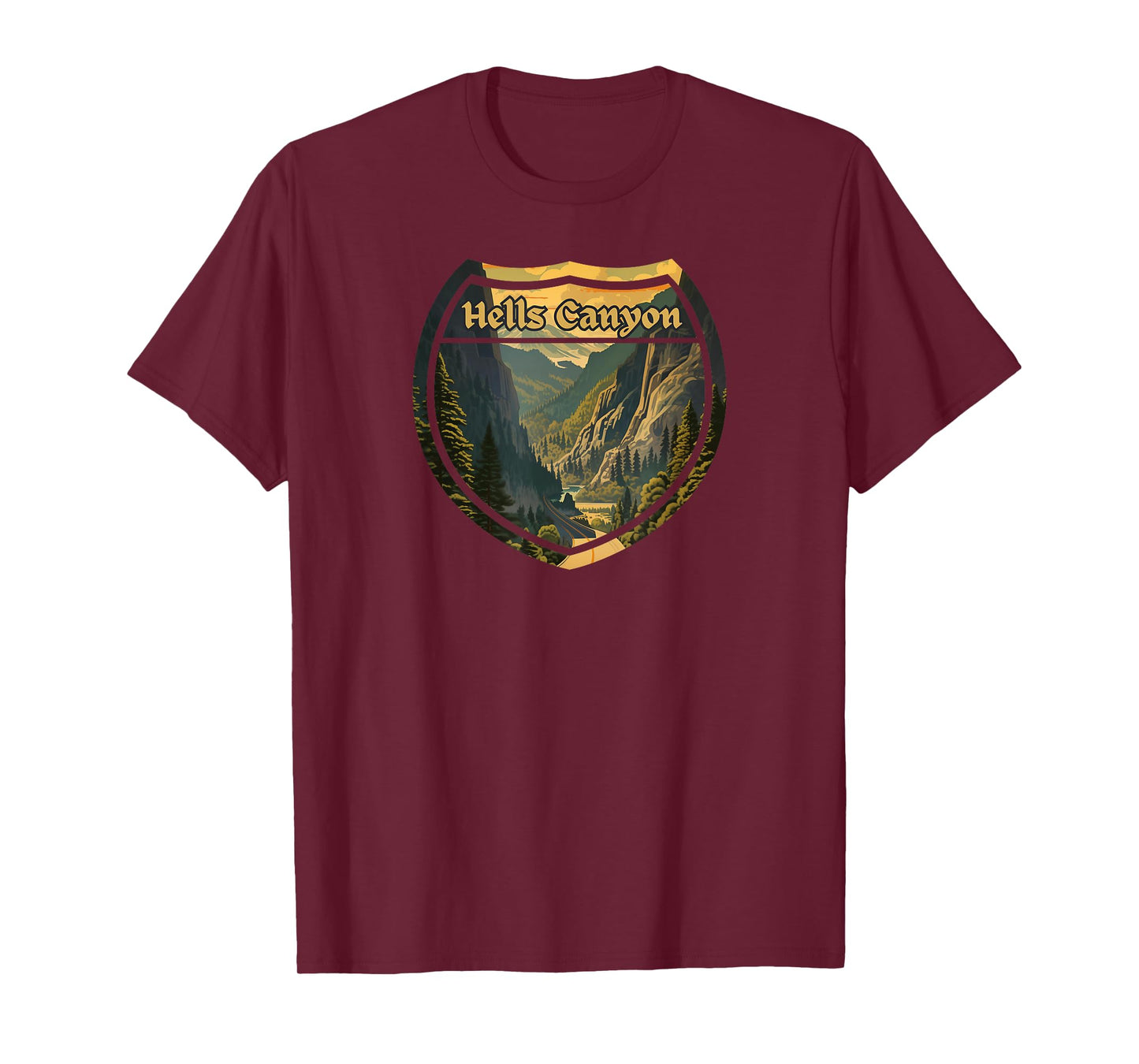 Hells Canyon Scenic Byway Souvenir T-Shirt