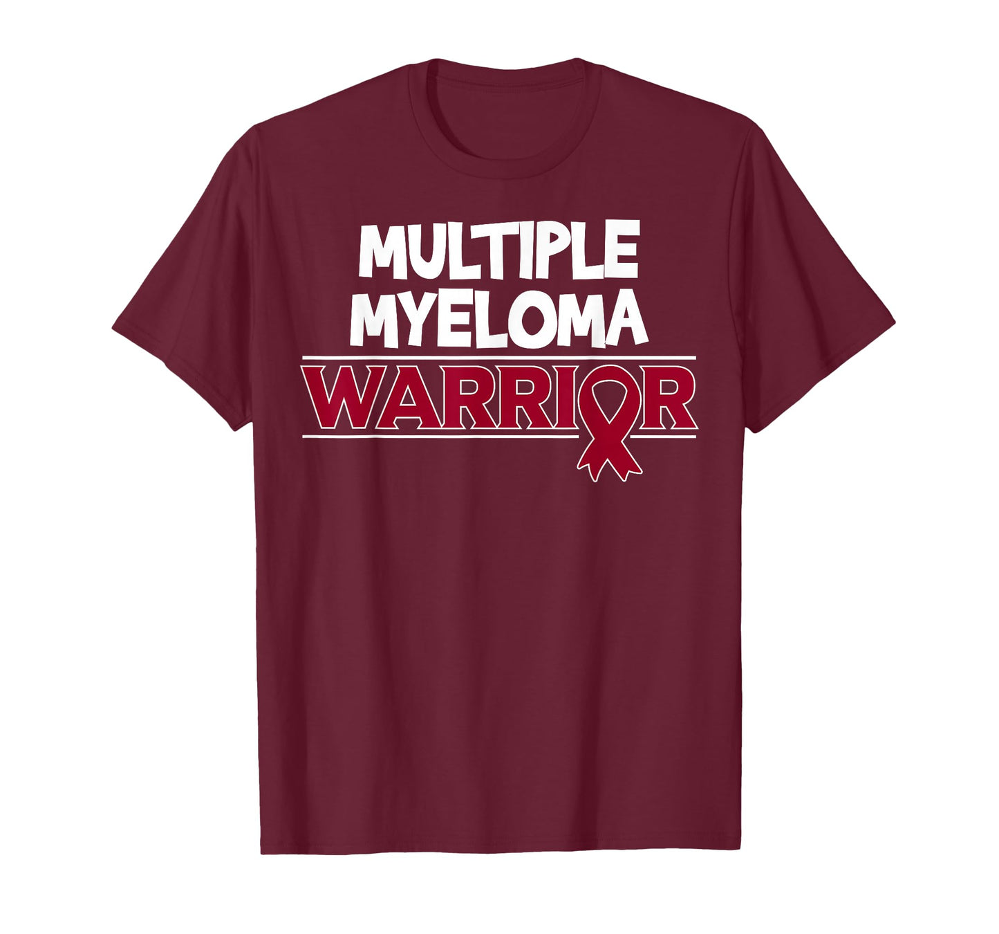Blood Cancer Awareness - Multiple Myeloma Warrior T-Shirt