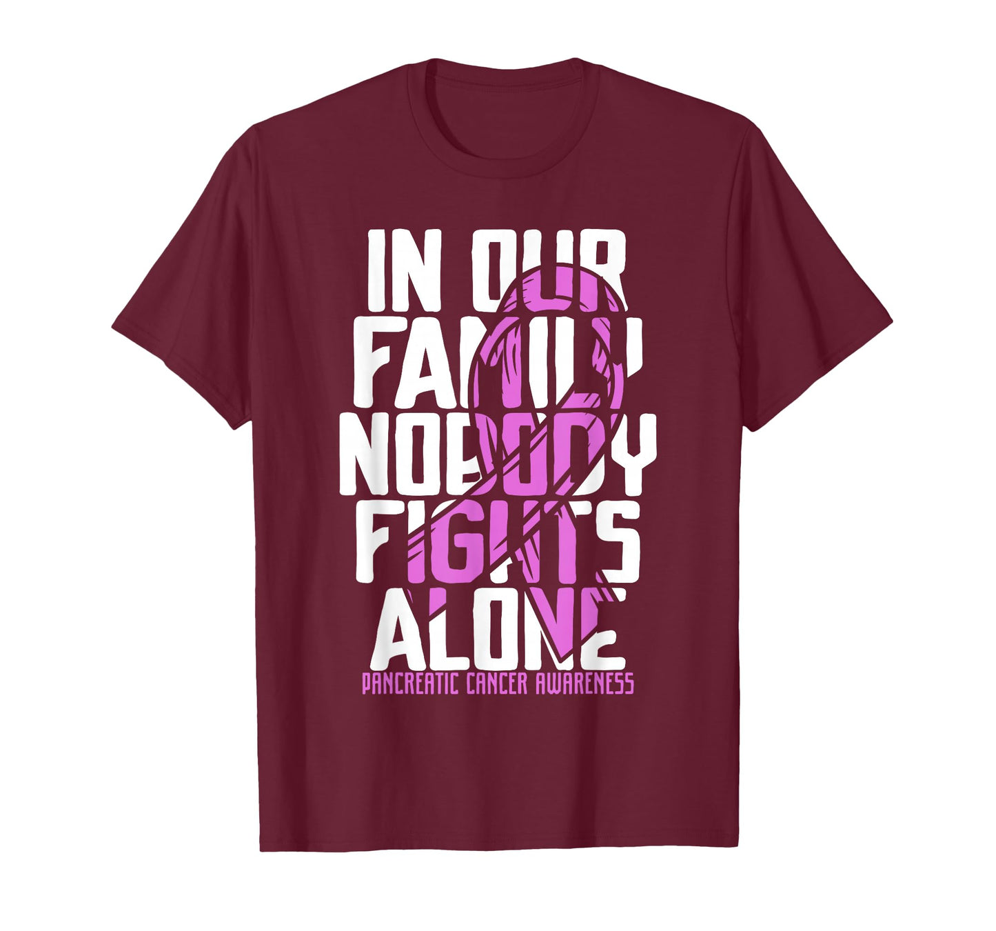 Pancreatic Cancer Support Family Pancreatic Cancer Awareness T-Shirt