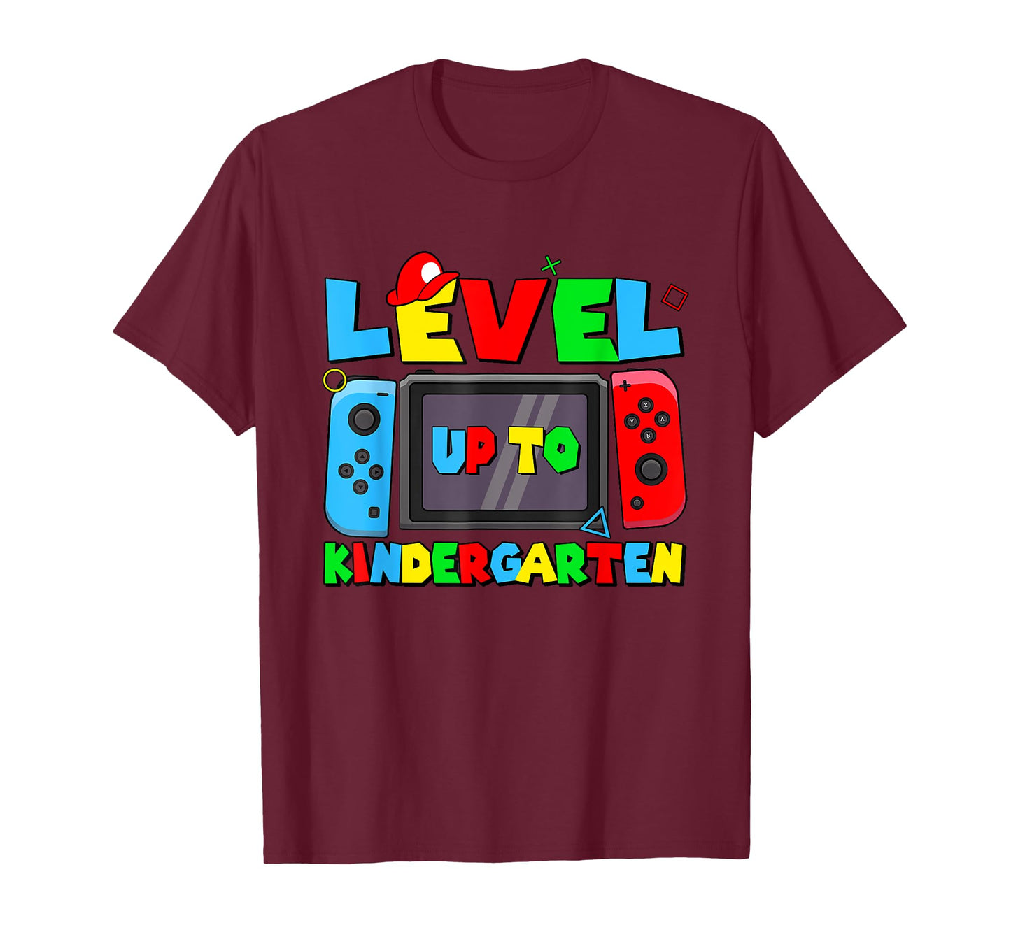Level Up To Kindergarten Back To School First Day Kids T-Shirt