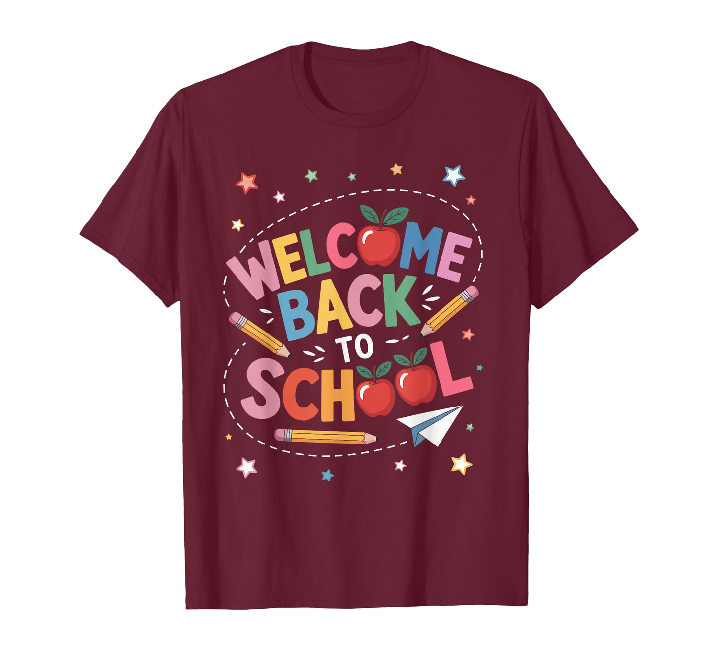 Welcome Back to School Cute First Day Of School Teacher Kids T-Shirt