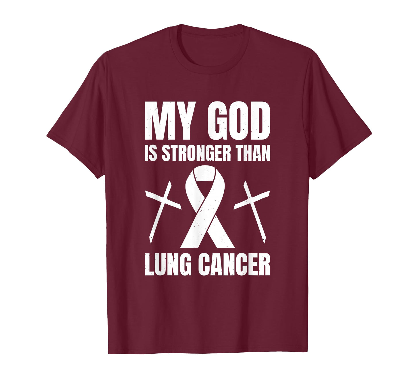 My God Is Stronger Than Lung Cancer T-Shirt